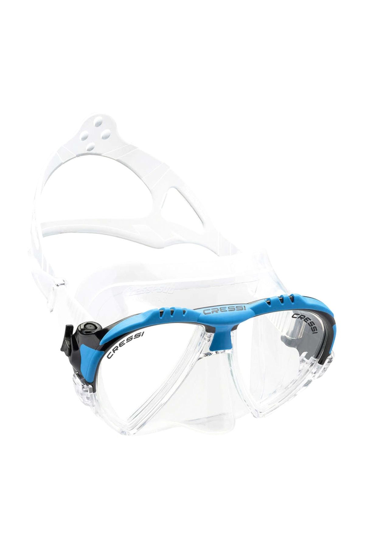 Cressi Matrix Dalış Maskesi CLEAR-BLUE