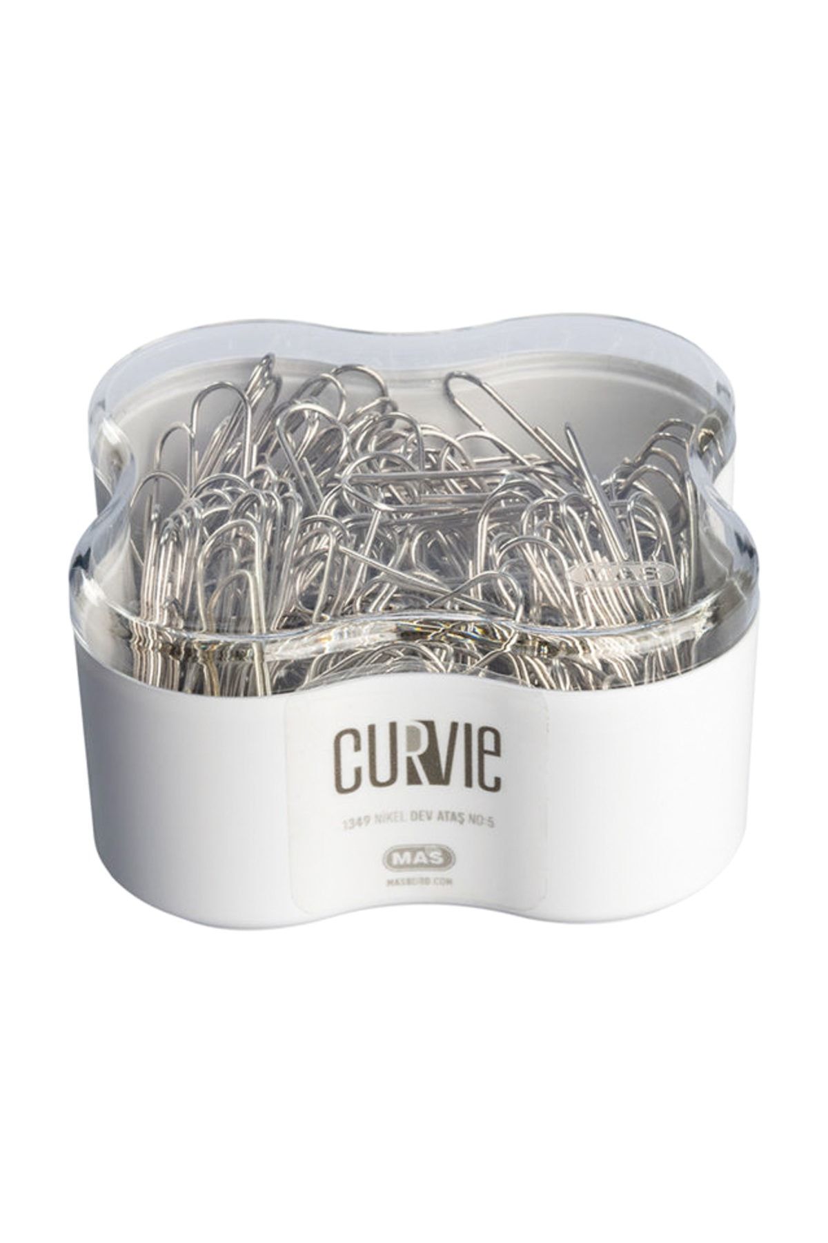 Mas Curvie Nikel Ataş No:5 130 Adet