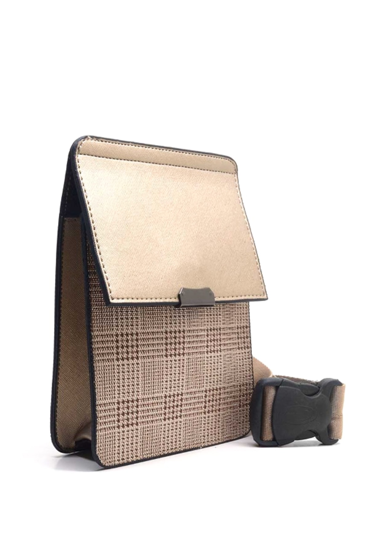 Shoes Center Krem Kadın Bel Çantası