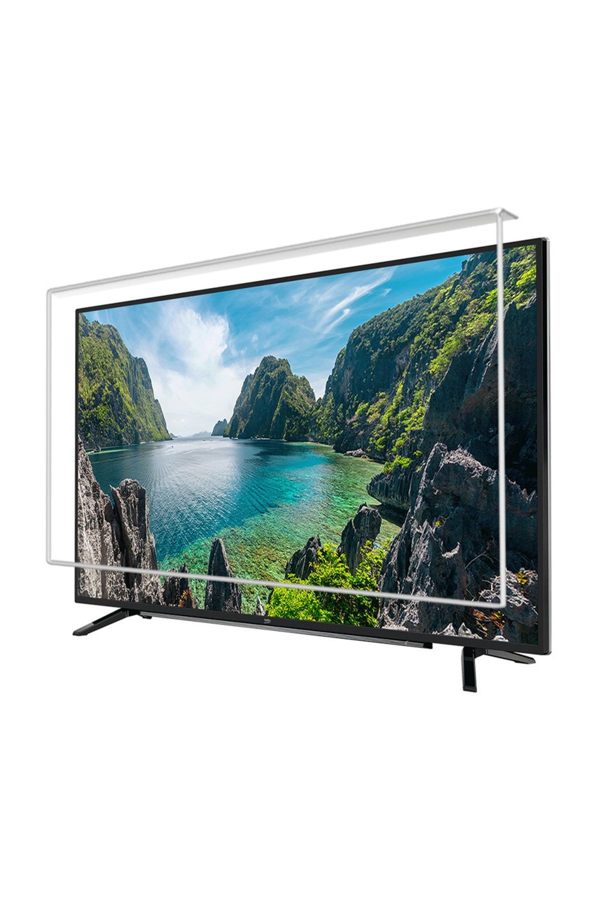 Etiasglass Beko B55L 8860 5S Tv Ekran Koruyucu Ekran Koruma Camı