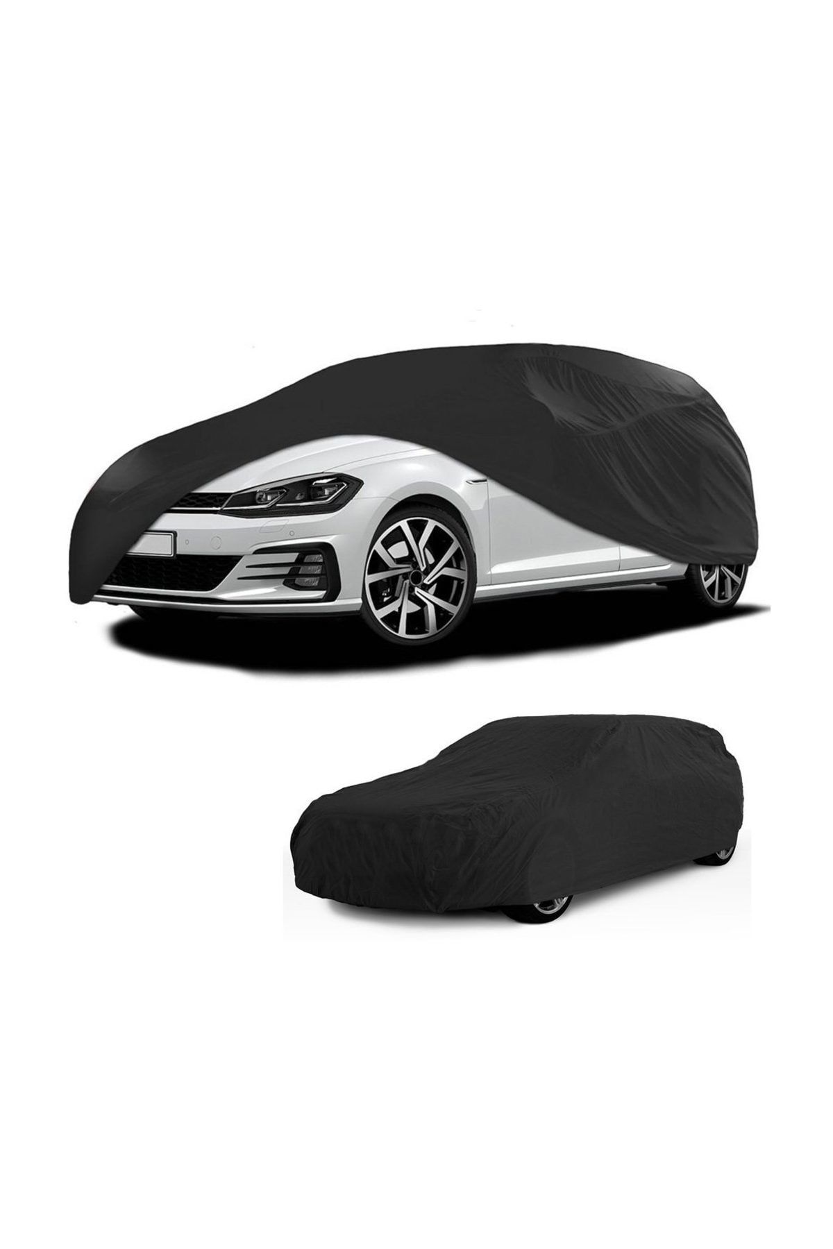 AutoEN CoverPlus Ford Fiesta Oto Brandası Araba Çadırı - Siyah (2001 2008)