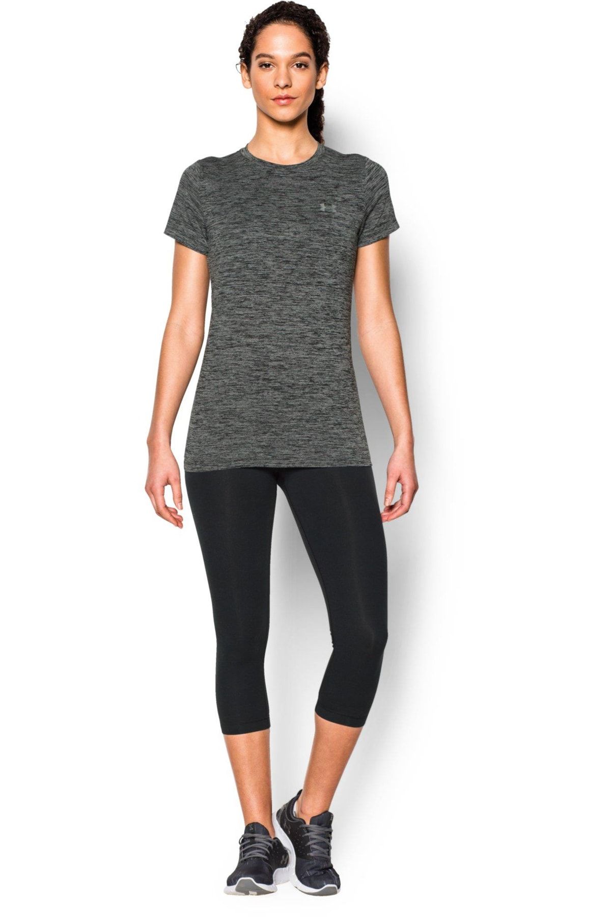 Under Armour Kadın Spor T-Shirt - Tech SSC - Twist - 1277206-001