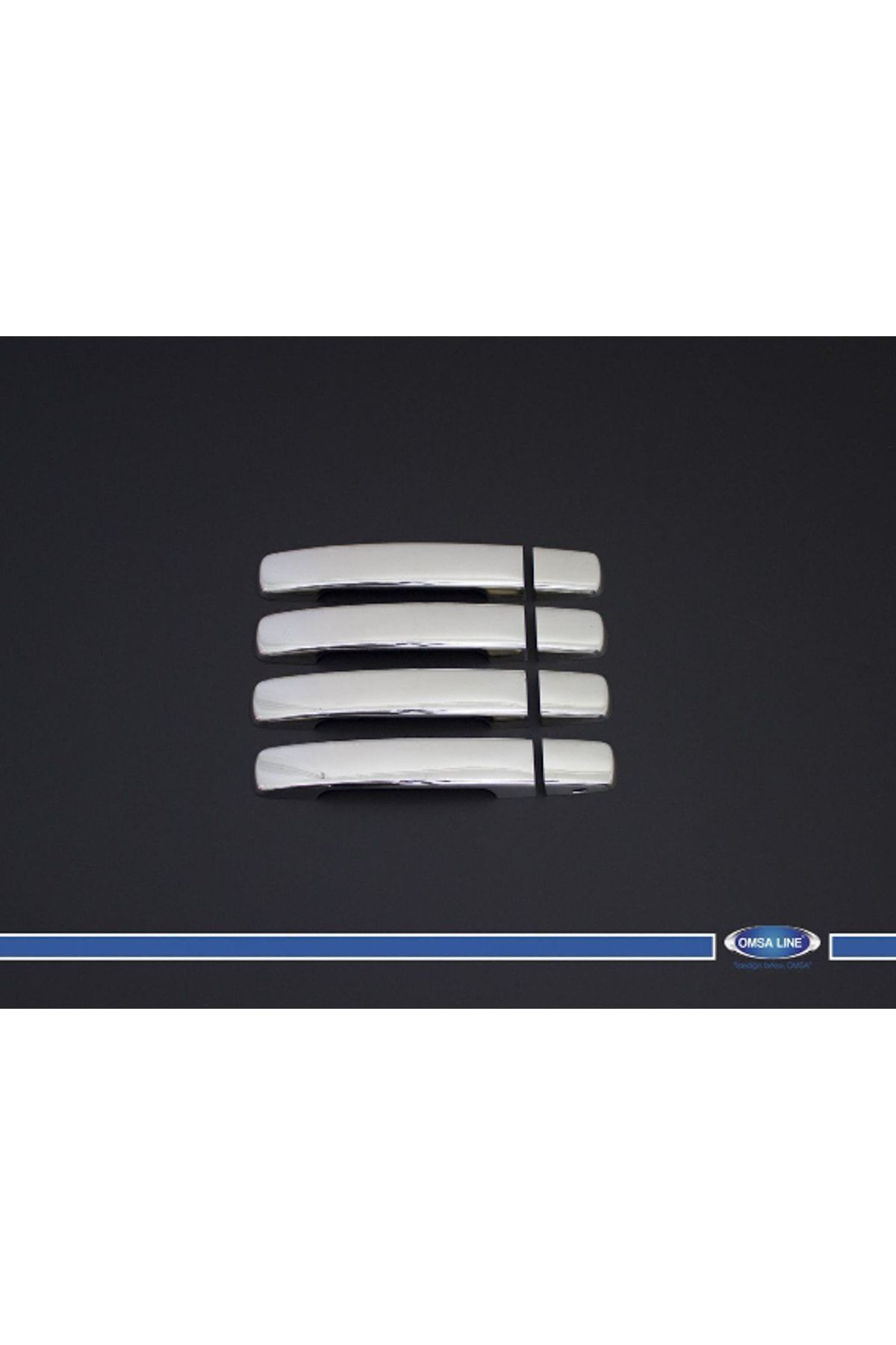 Omsa Nissan Navara Krom Kapı Kolu 4 Kapı P.Çelik 2006-2015