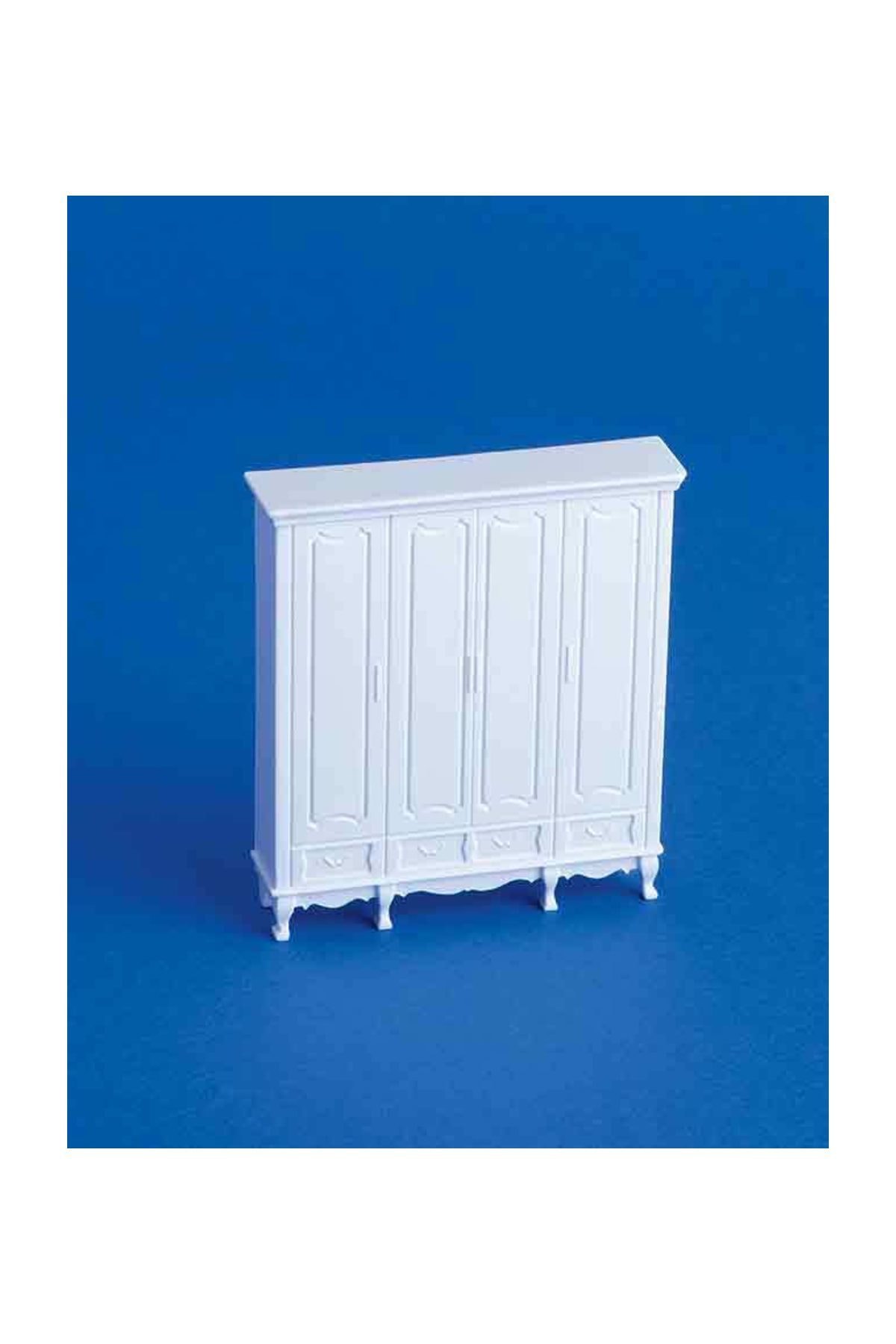 Studio Designs Maket 4 Kapılı 4 Çekmeceli Dolap 1/30