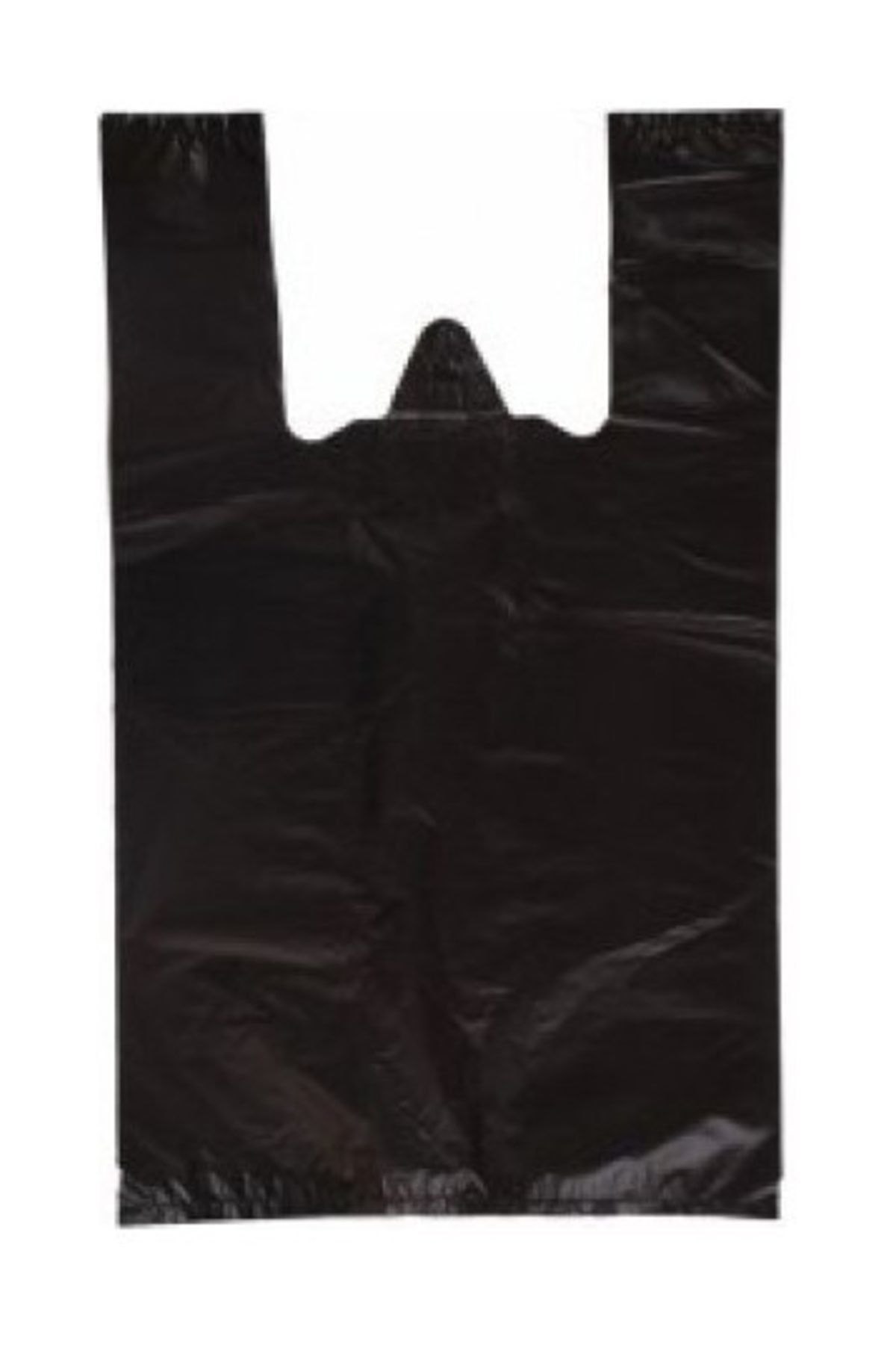 Orjin Hışır Atlet Market Poşeti-Siyah-Küçük Boy 25X45 Cm-2 Kg
