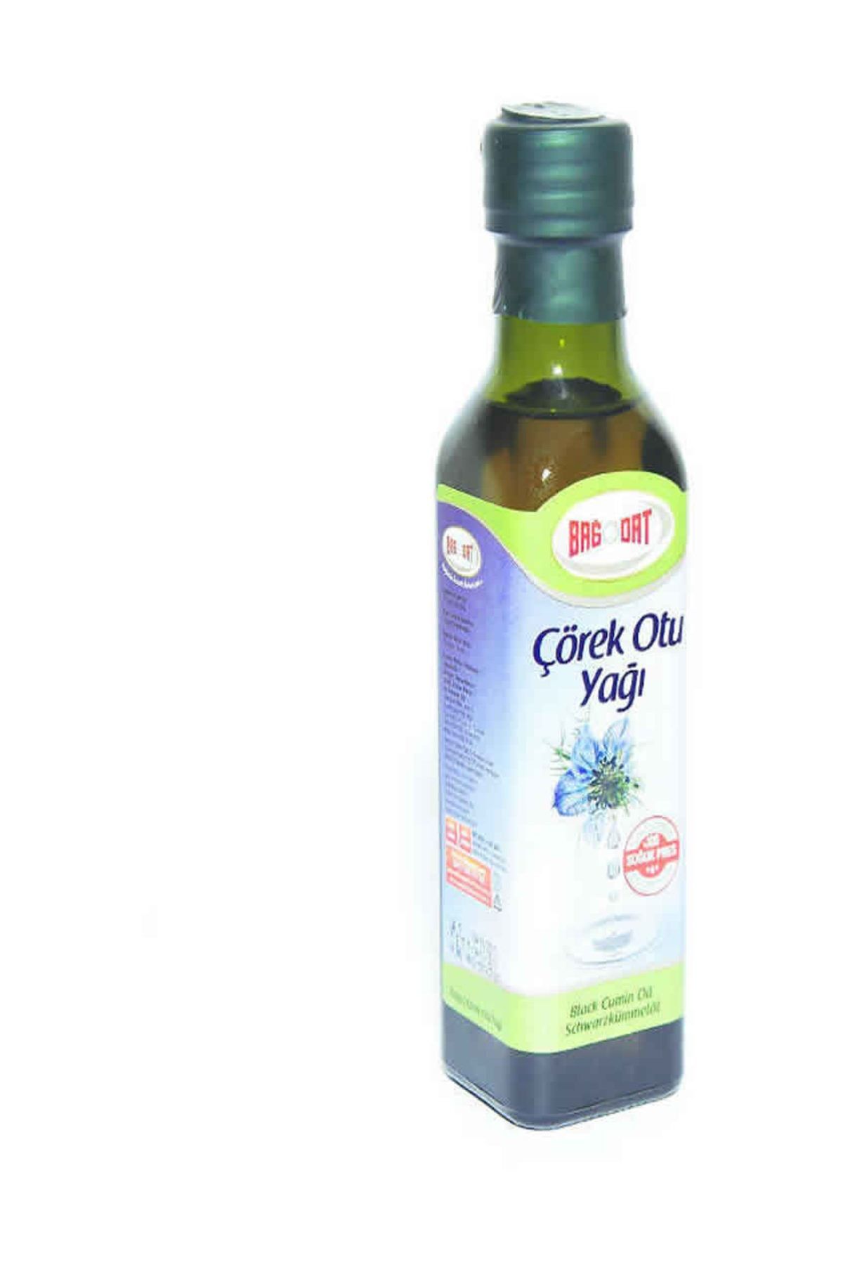 Bağdat Baharat Soğuk Pres Çörek Otu Yağı 225 ML