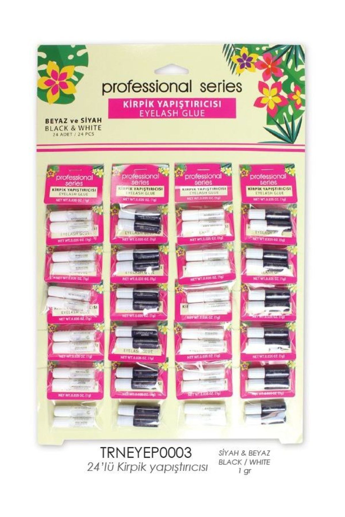 Trina 24 Lü Kirpik Yapıştıcısı Set (1 Gr) -3