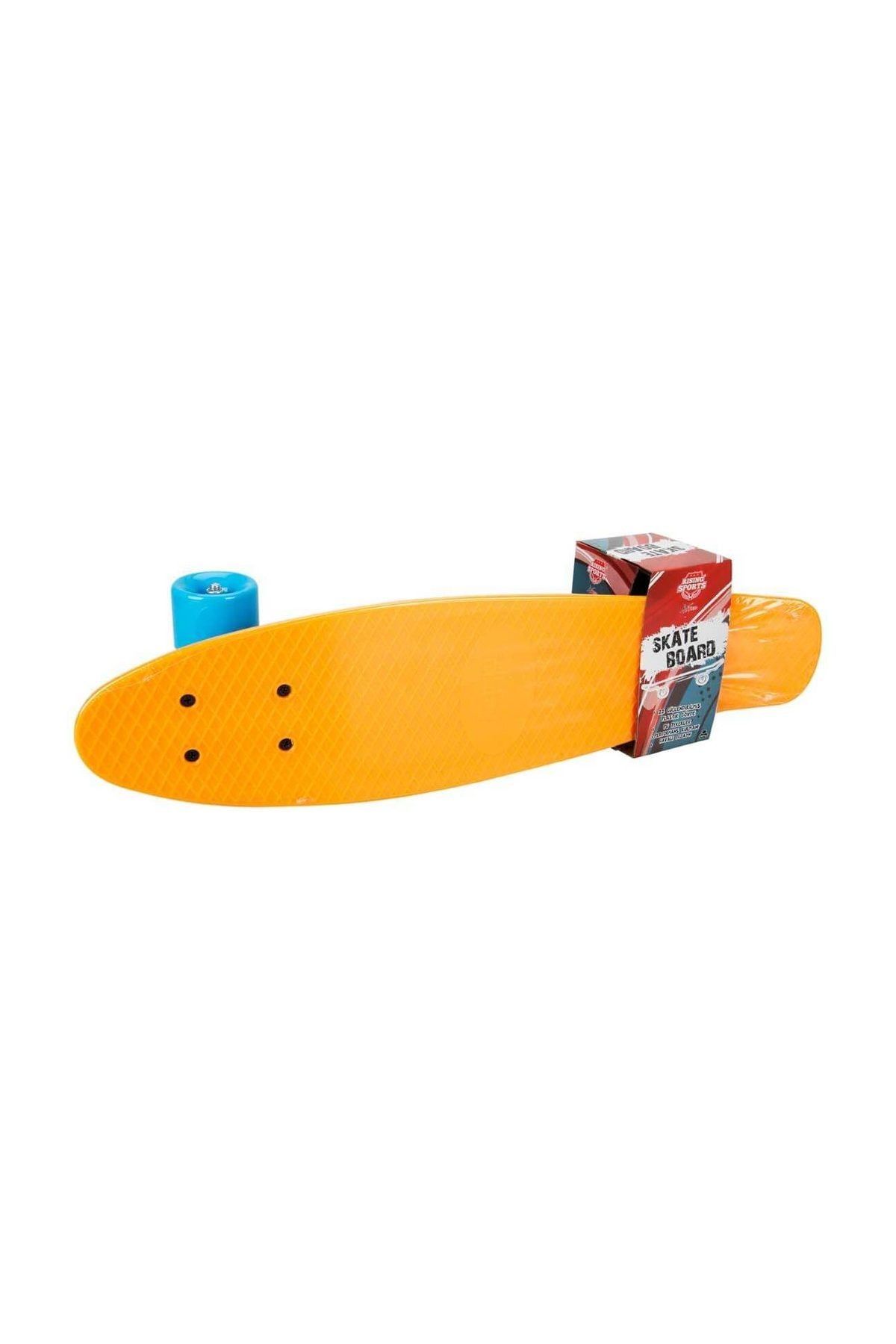Rising Sports Plastik Kaykay Retroboard 58 cm. - Turuncu