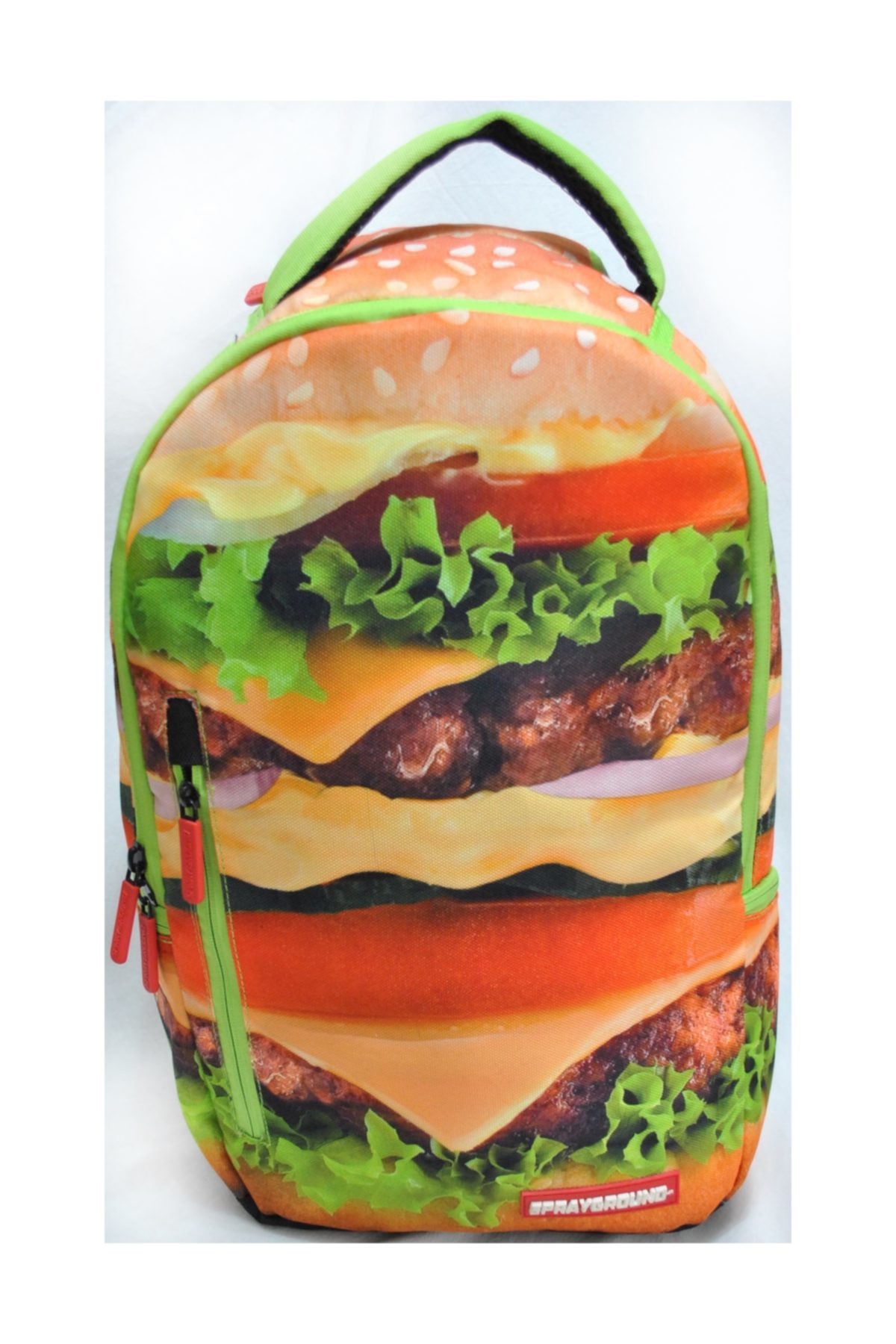 Jaka Sprayground Unısex Hamburger Temalı Spor Sırt Çantası