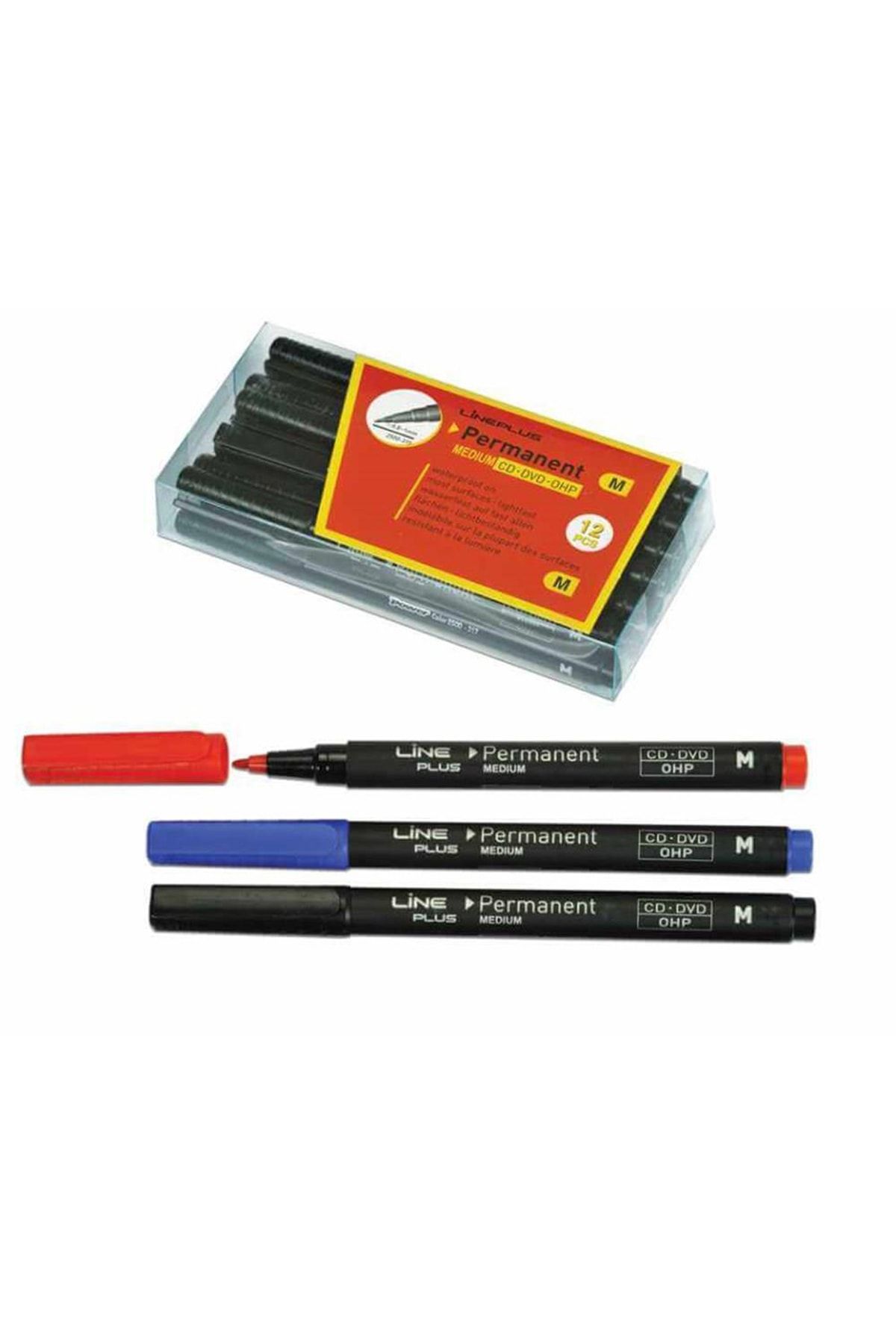 Faber Castell Lineplus 12Li  PERMANENT CD KALEMİ