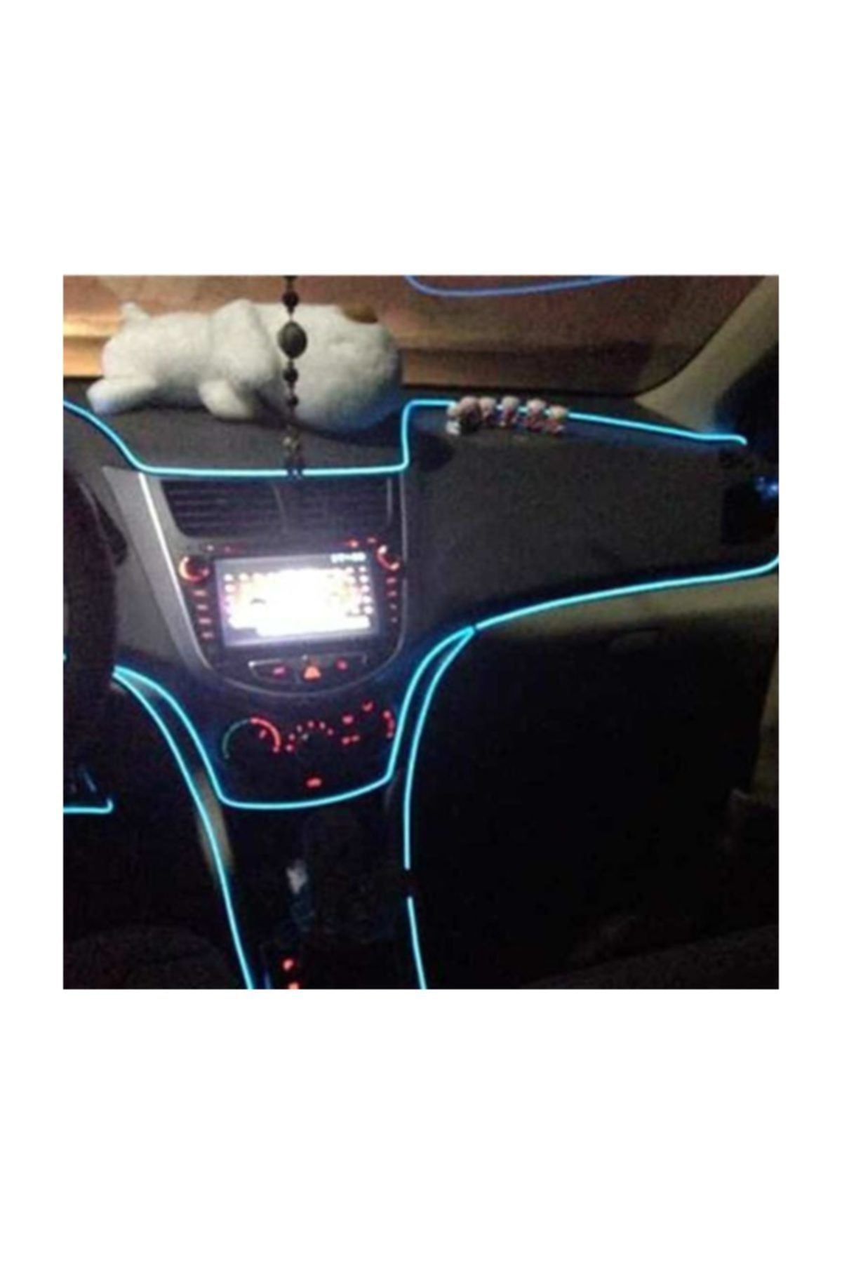 carub ip neon ip led arac ici ip neon torpido mavi renk neon fiyati yorumlari trendyol