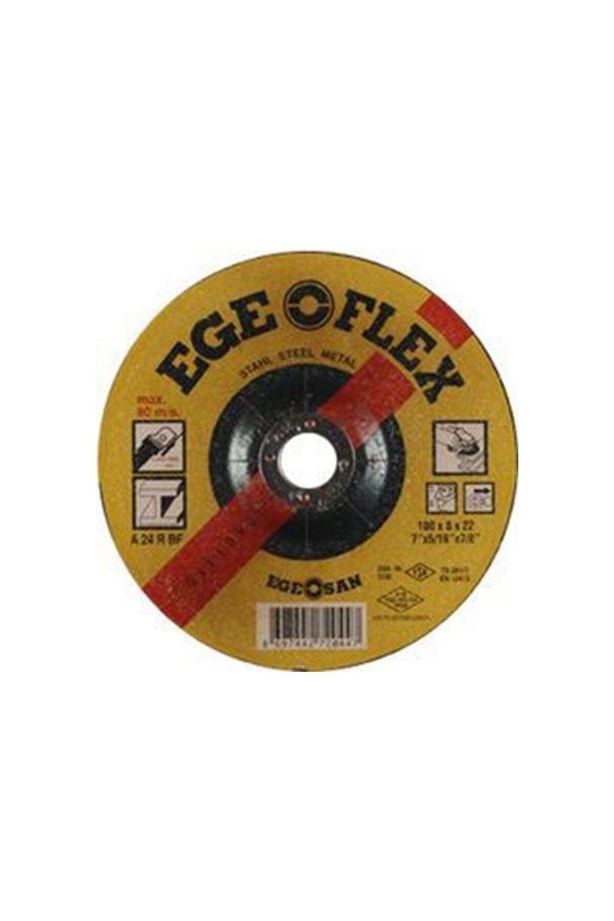 Egesan Ege Flex Spiral Taşlama Metal Taşlama Diski 180x8x22 mm