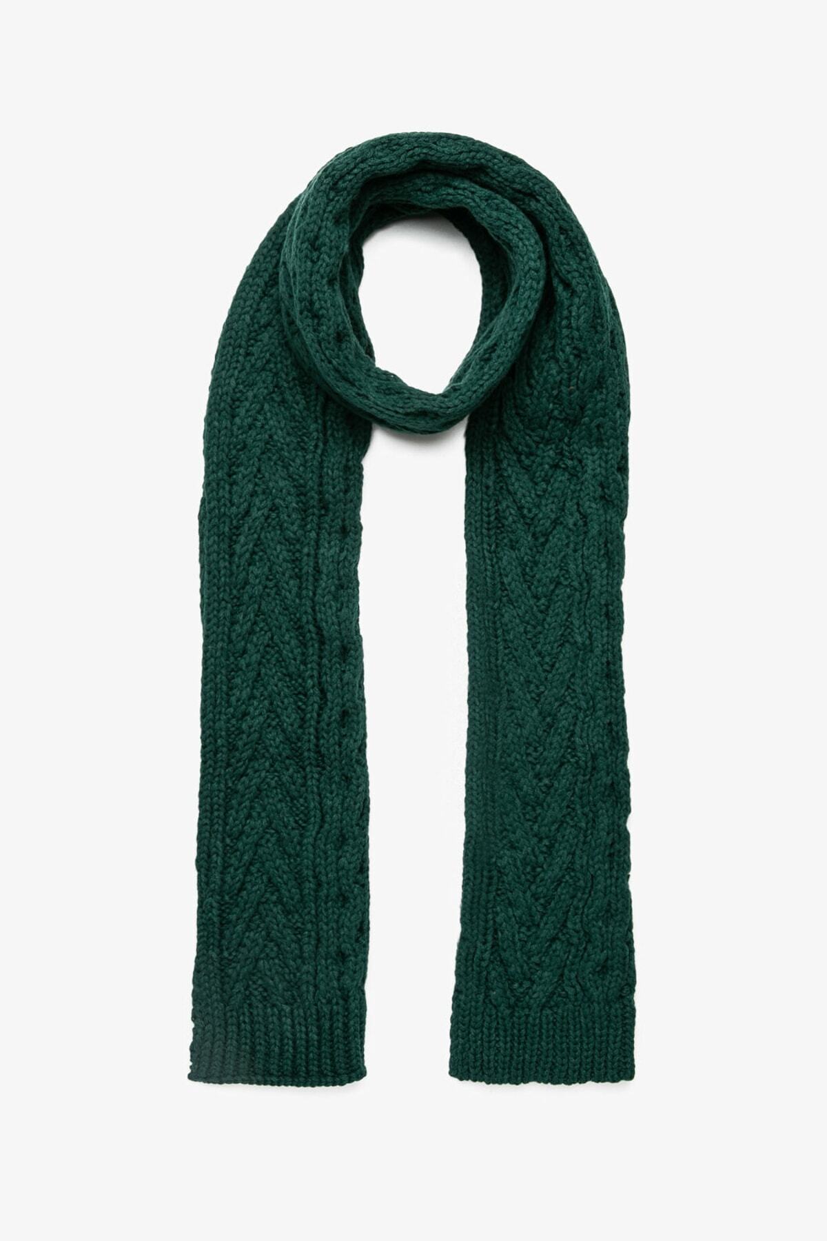 Koton Erkek Yeşil Atkı 0KAM50213AA