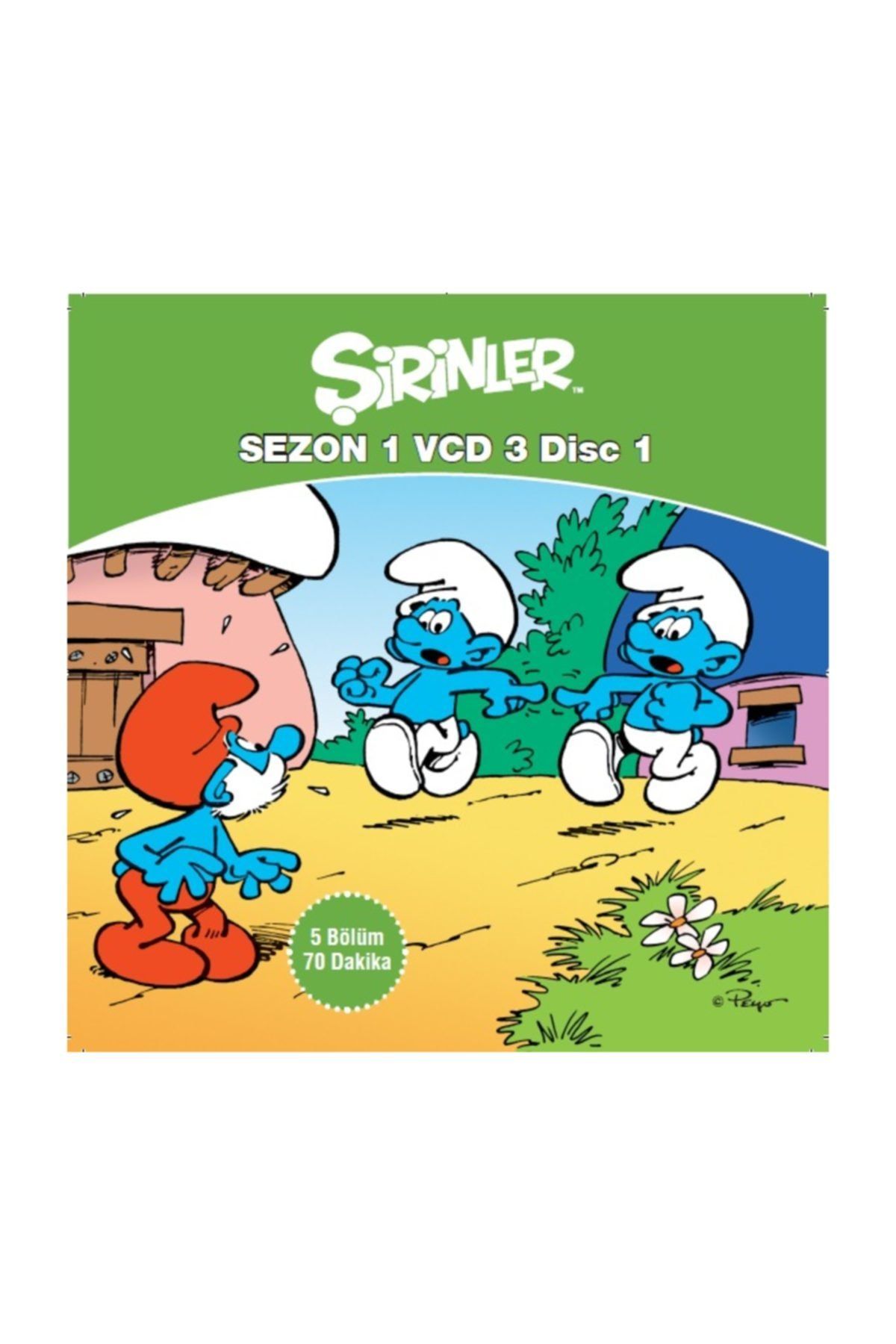 GNR Kitap Şirinler Sezon 1 Vcd 3 Disc 1