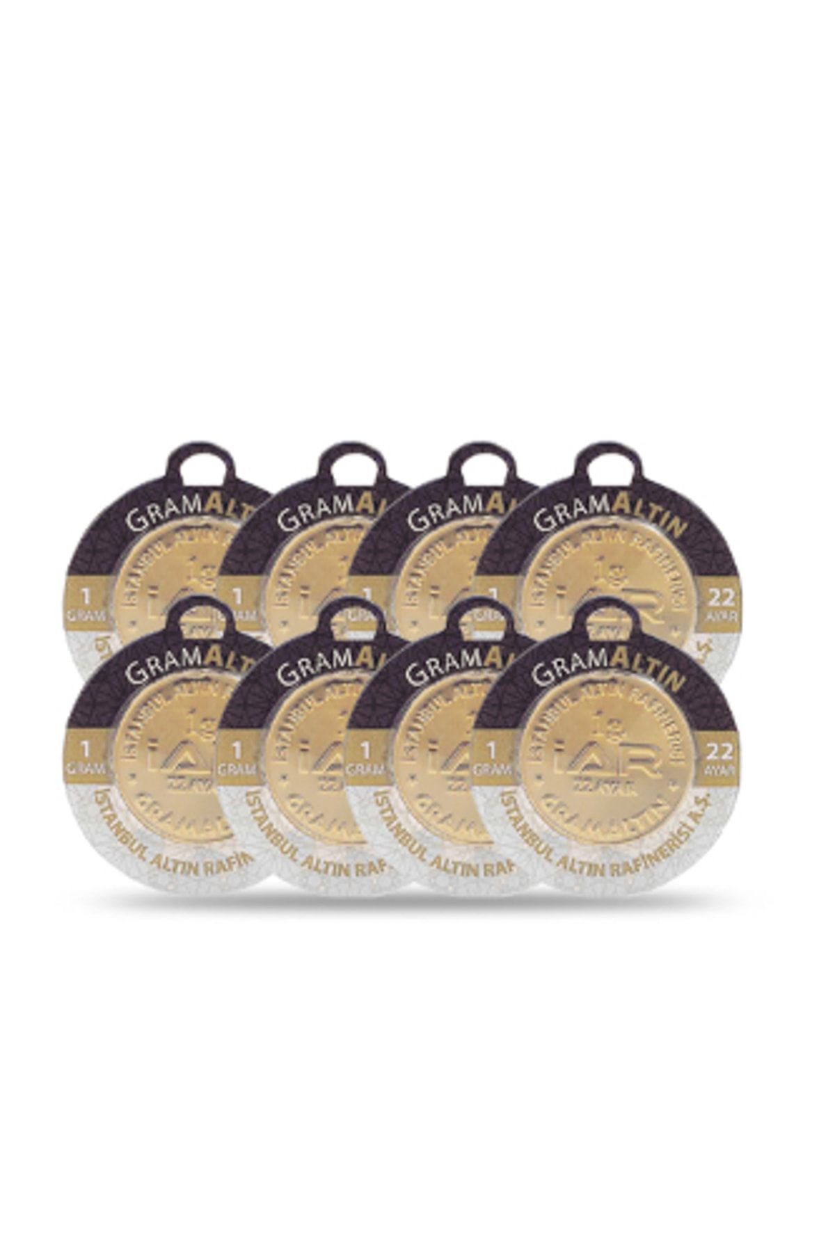 Maygold 22 Ayar Gram Altın - 8 Adet
