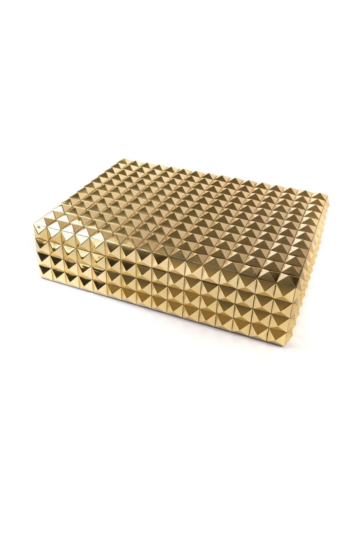 Mikasa Moor Gold Kare Kabartma Dikdörtgen Kutu  42X32X11Cm