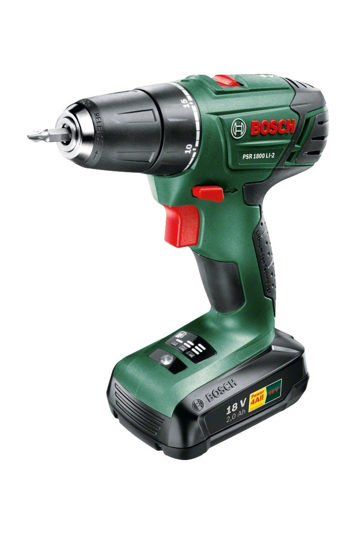 Bosch Psr 1800 Li-2 Akülü Delme-Vidalama Makinesi