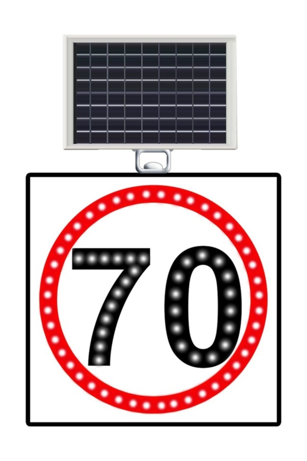 FM Trafik Hız Limiti 70 Km/h 600x600 mm