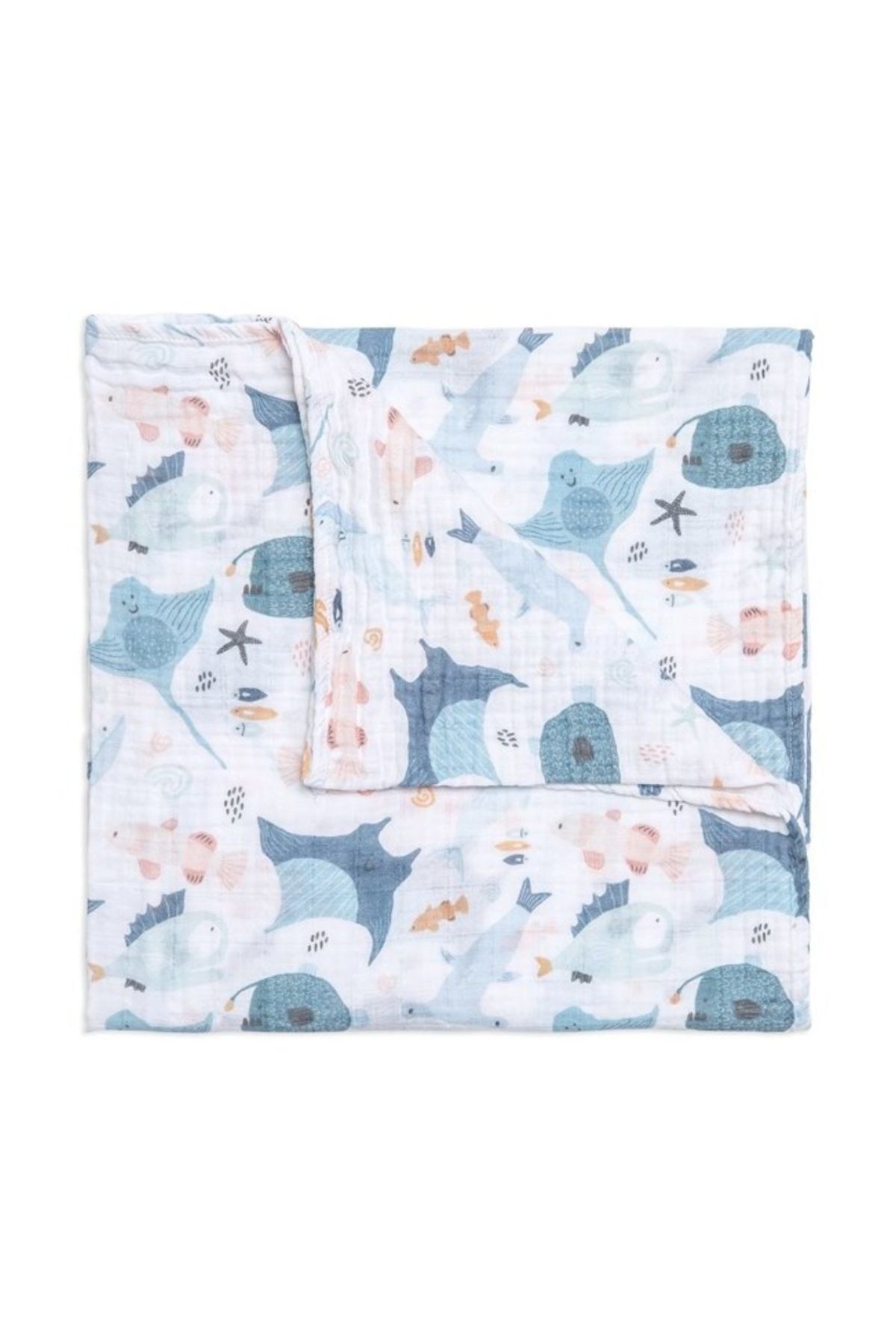 Funna Baby Tek Muslin Battaniye - Atlantico - 120x120