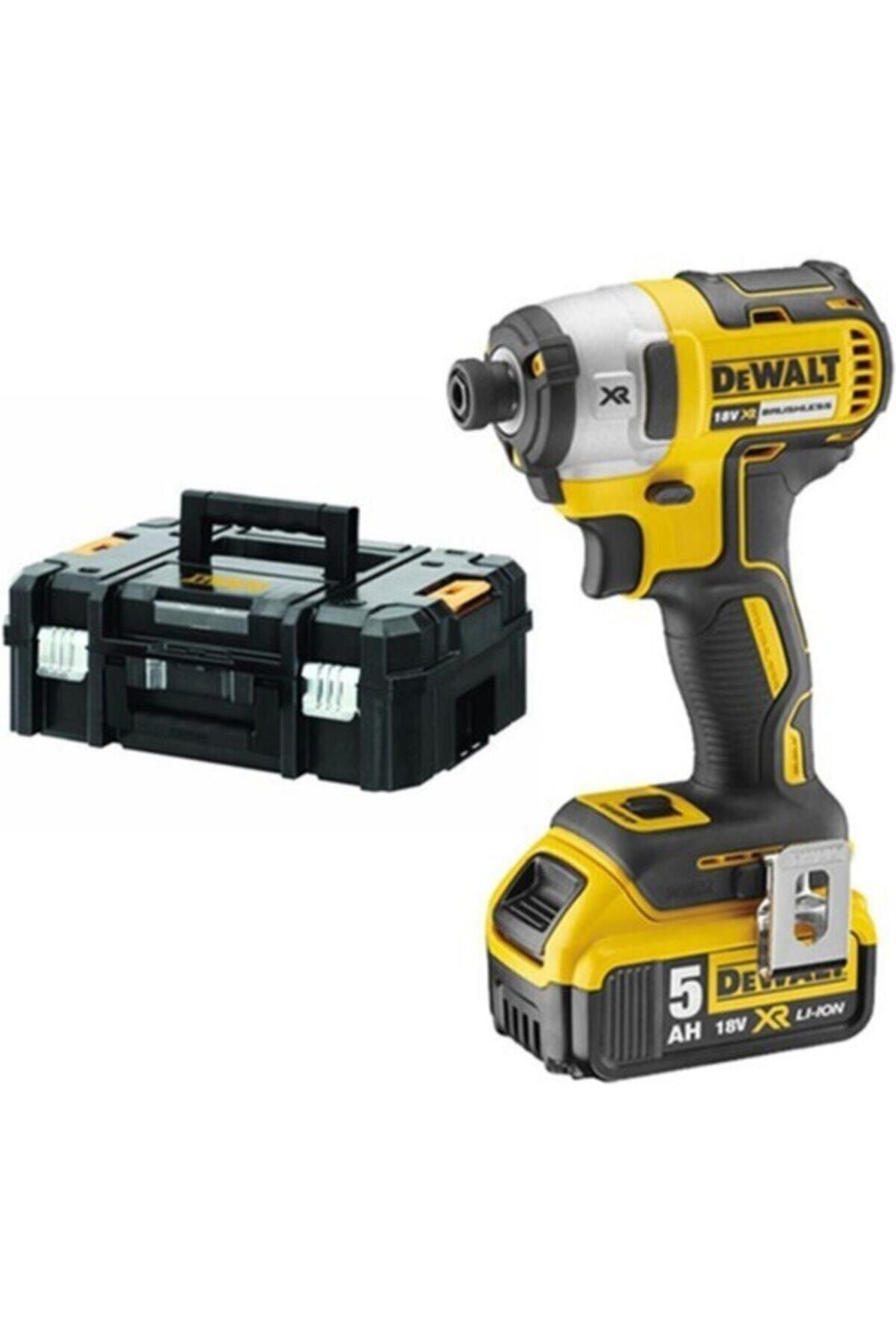Dewalt Dcf887p2 18volt/5.0ah Li-ıon Çift Akülü Kömürsüz Profesyonel Darbeli Tornavida