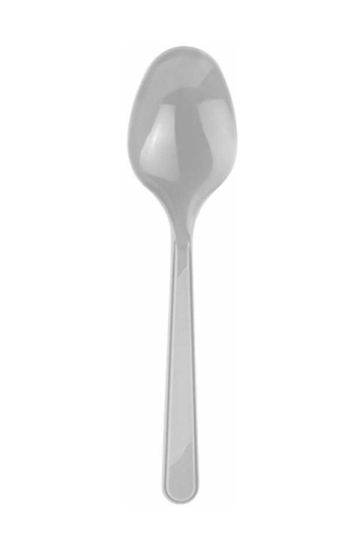 Partici Gümüş Plastik Kaşık 10'lu