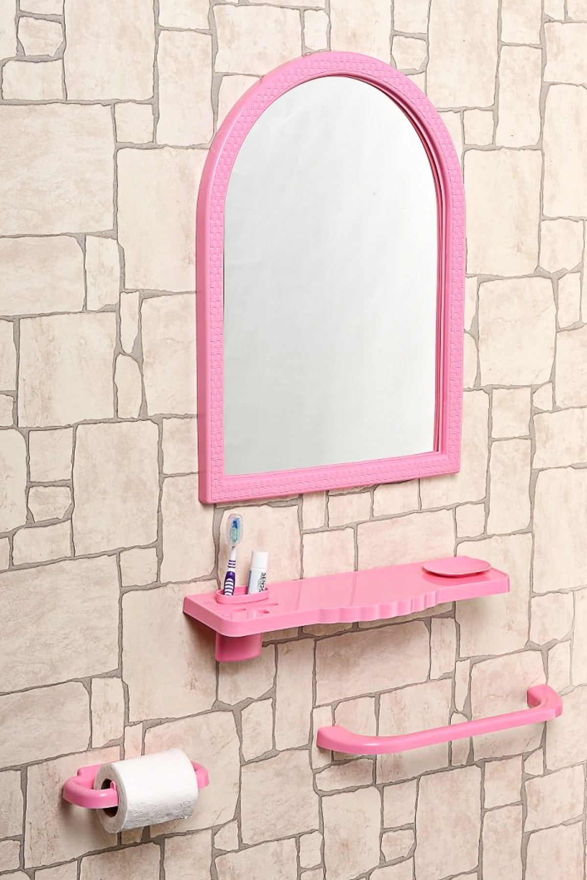 Hiper Mega Kubbeli Banyo Ayna Seti