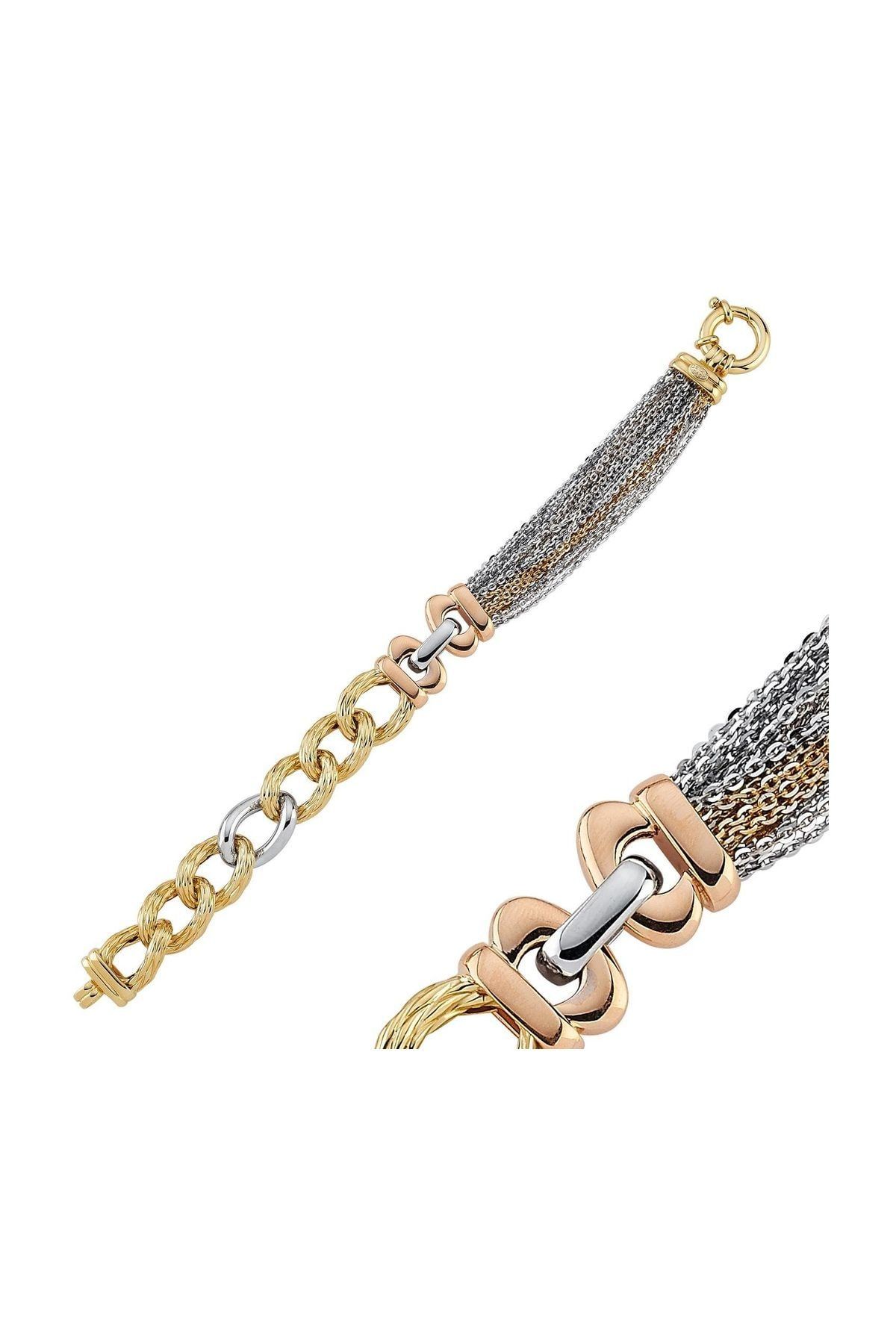 Pirnus Diamond Kadın Altın Bileklik 14 Ayar 25,88 Gram BL-1120-54