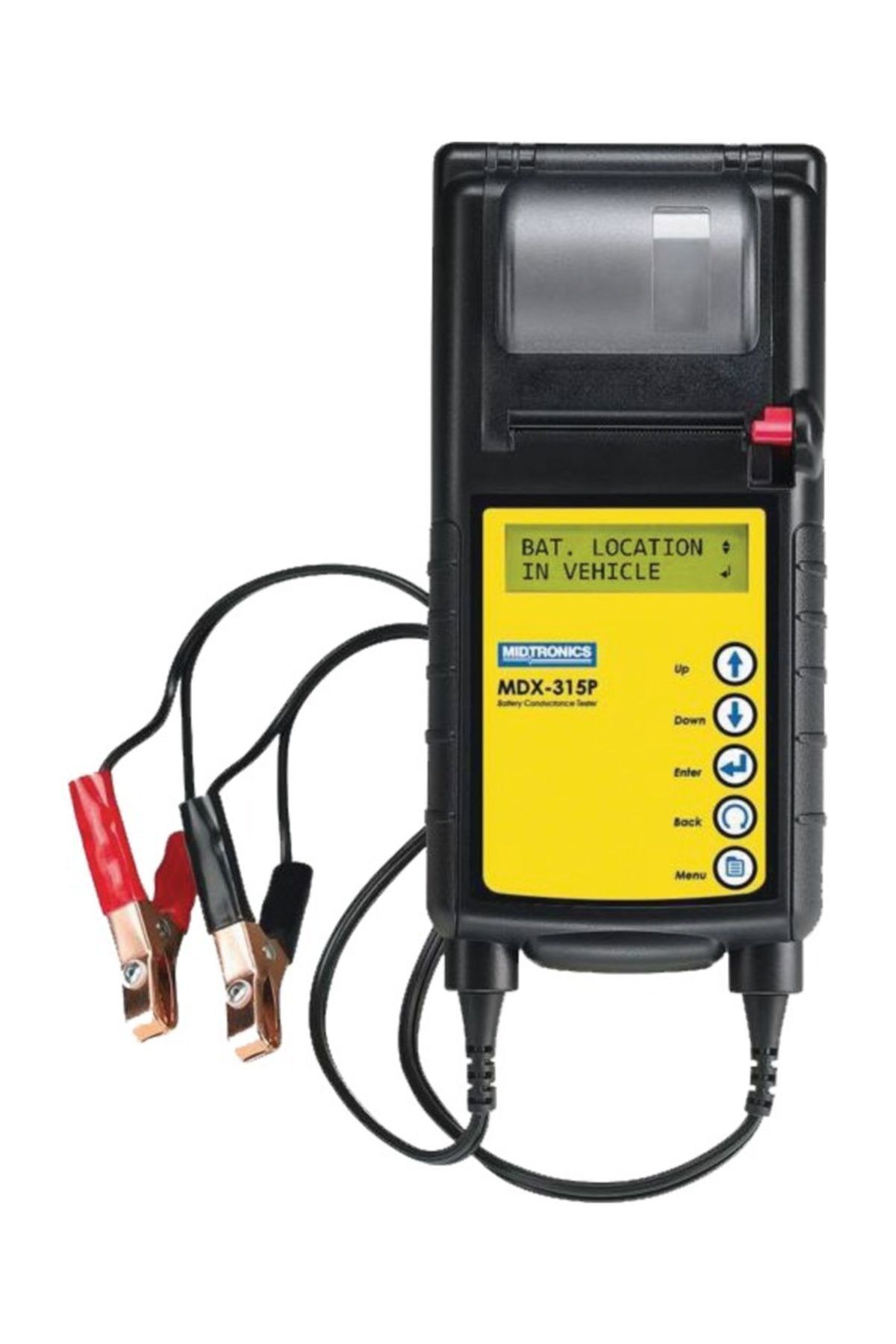 BRIO Akü Test Cihazı Yazıcılı 12v Auto İngilizce
