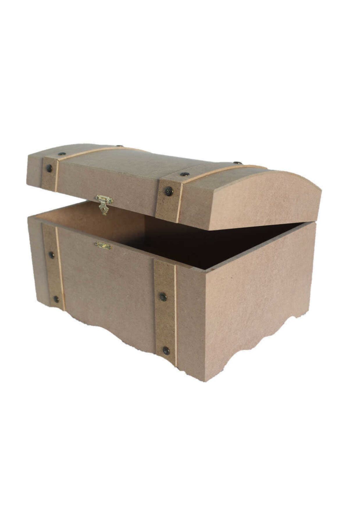 Ahşap Sandık 34x24x20 Cm