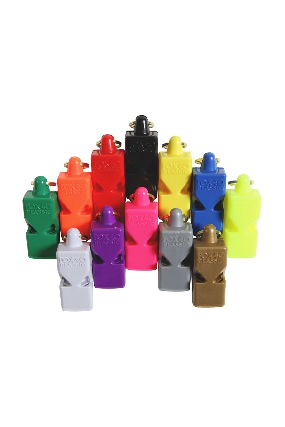FOX 40 Unisex Sporcu Aksesuarları - Düdük 9902 0600 Classic Safety Düdük Yesil - 9902-0600