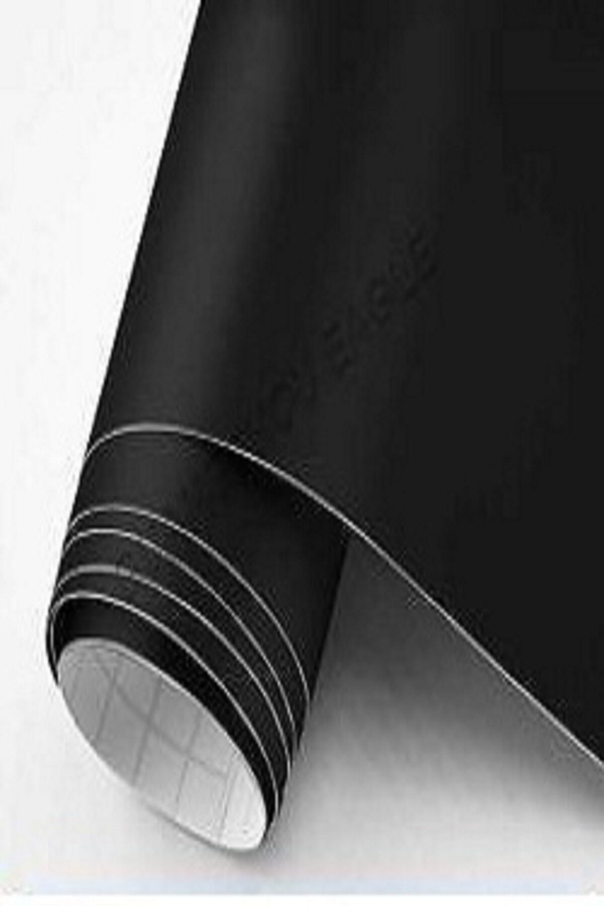 Ecce Mat Siyah Yapışkanlı Folyo  61 cm  X 6 Mt