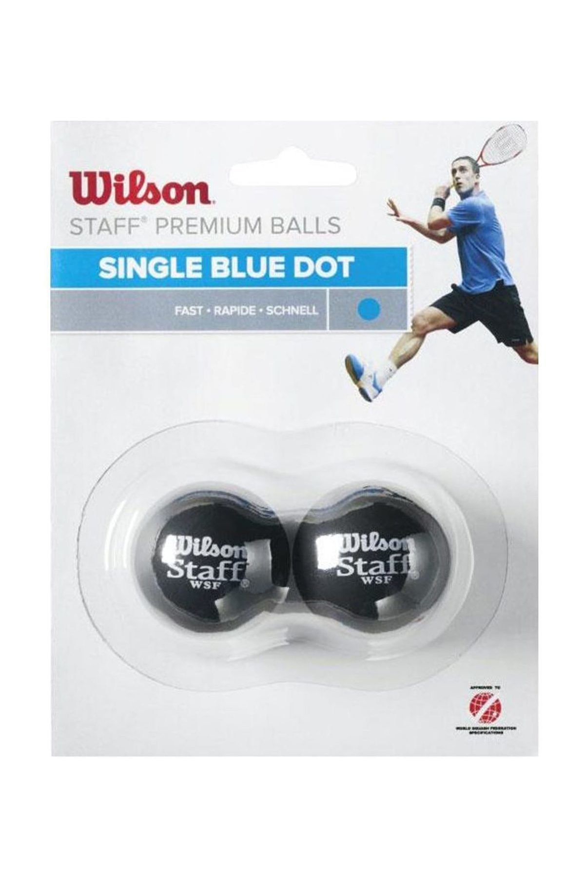 Wilson Unisex Top - TopWrt 617500 2 Li Staf Squ.Topu - WRT 617500