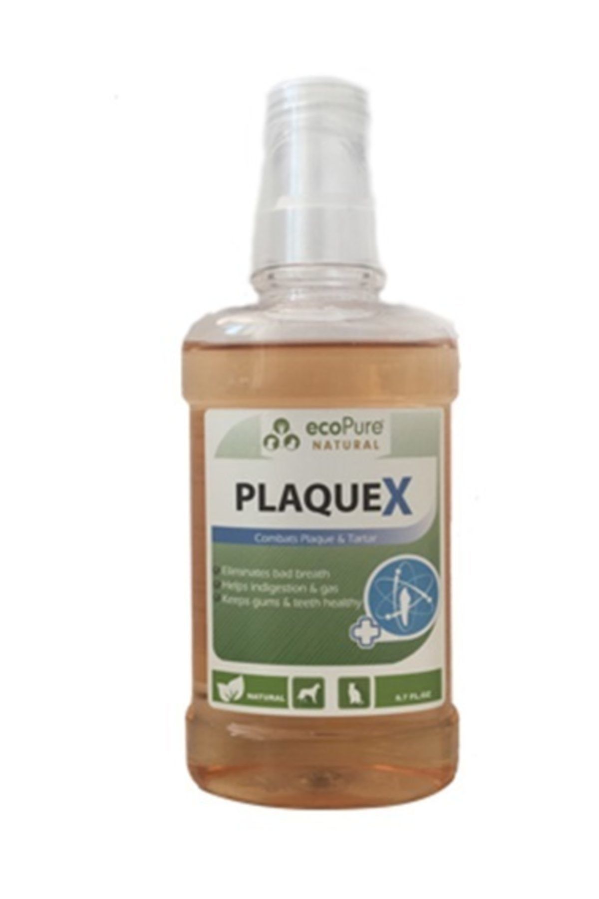 Ecopure Plaquex Kedi Köpek Tartar & Plak Engelleyici Ağız Bakım Solüsyonu