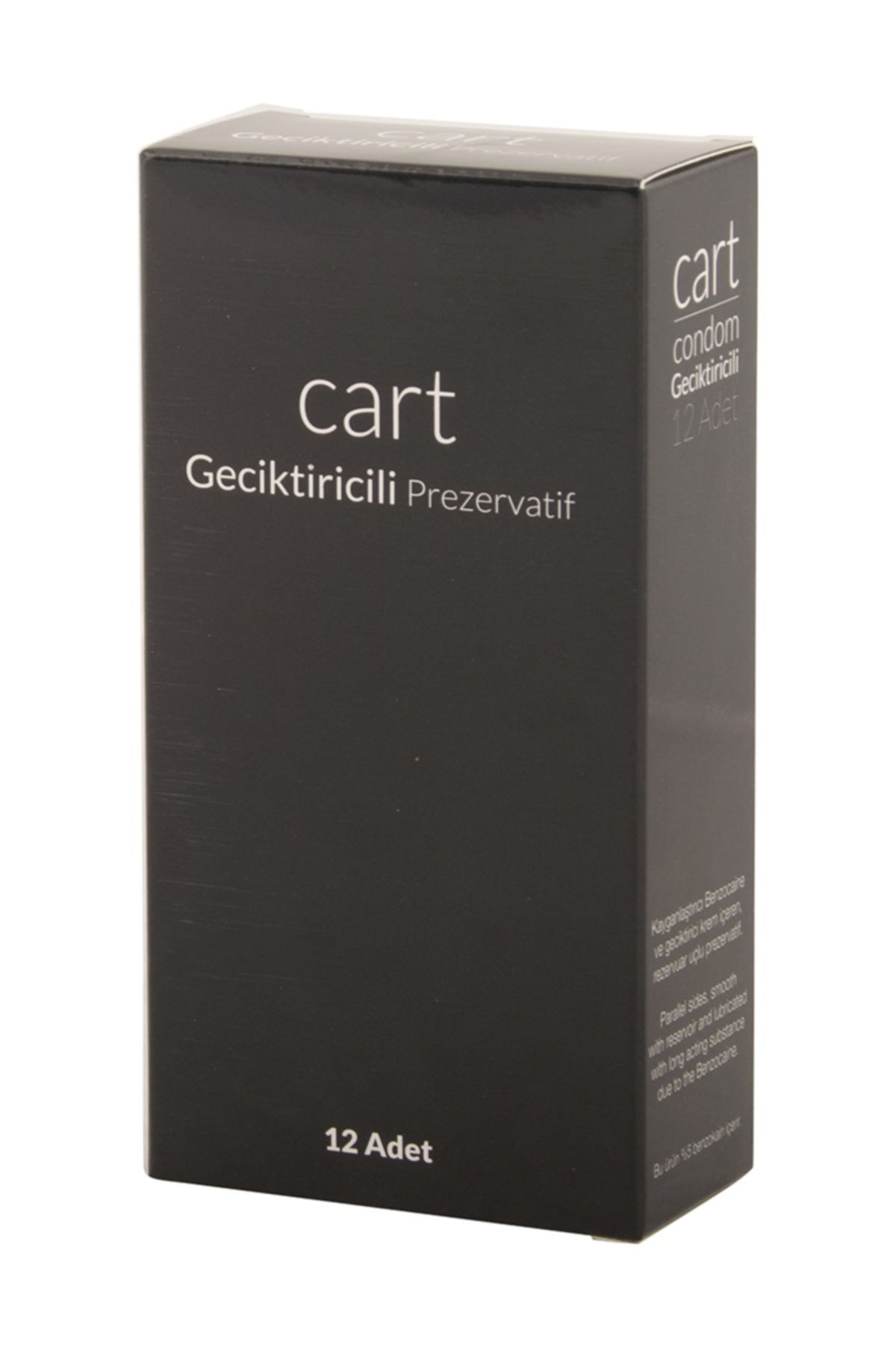 Cart Kayganlaştırıcılı Geciktiricili Prezervatif 12 Adet