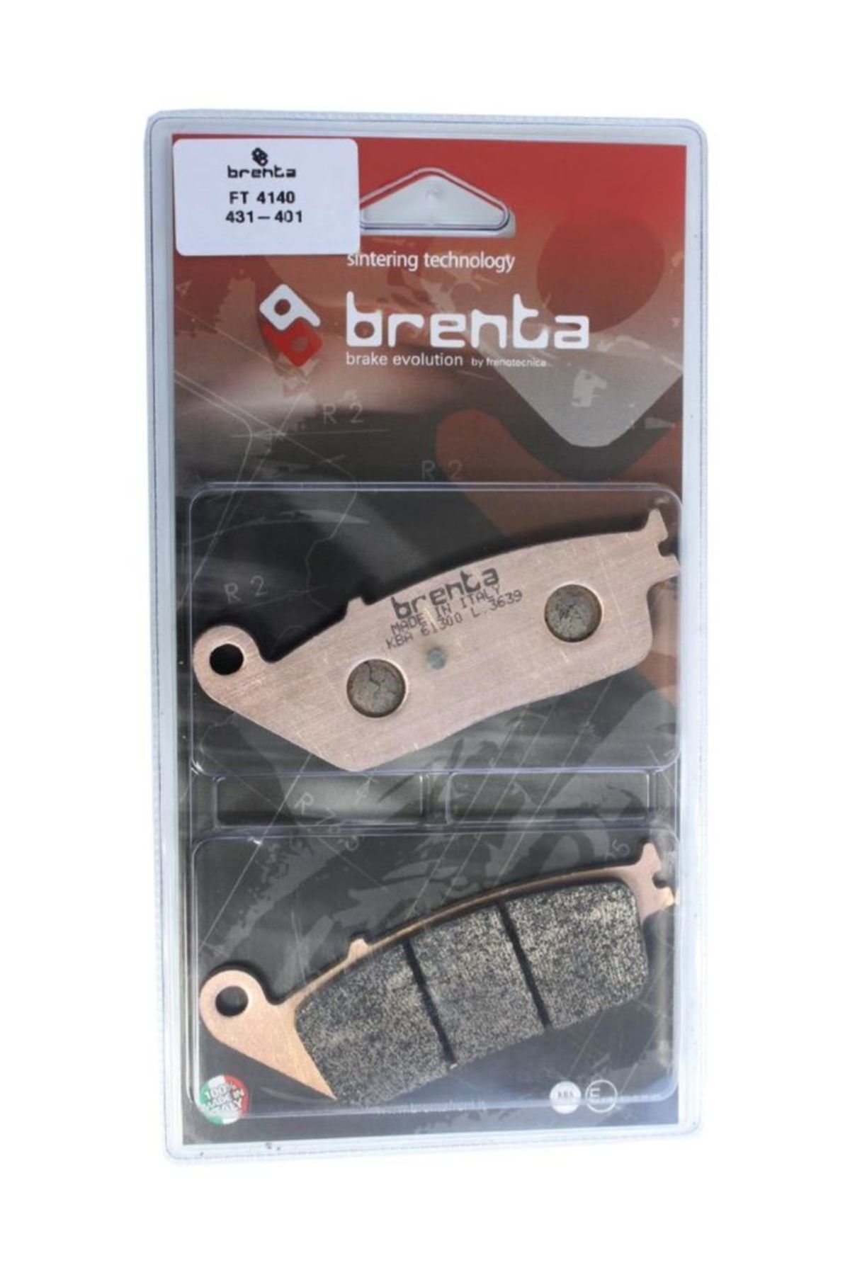 Brenta Kymco Xcıtıng 400i Disk  Sinter Metal Fren Arka Balata  (2012-2016)