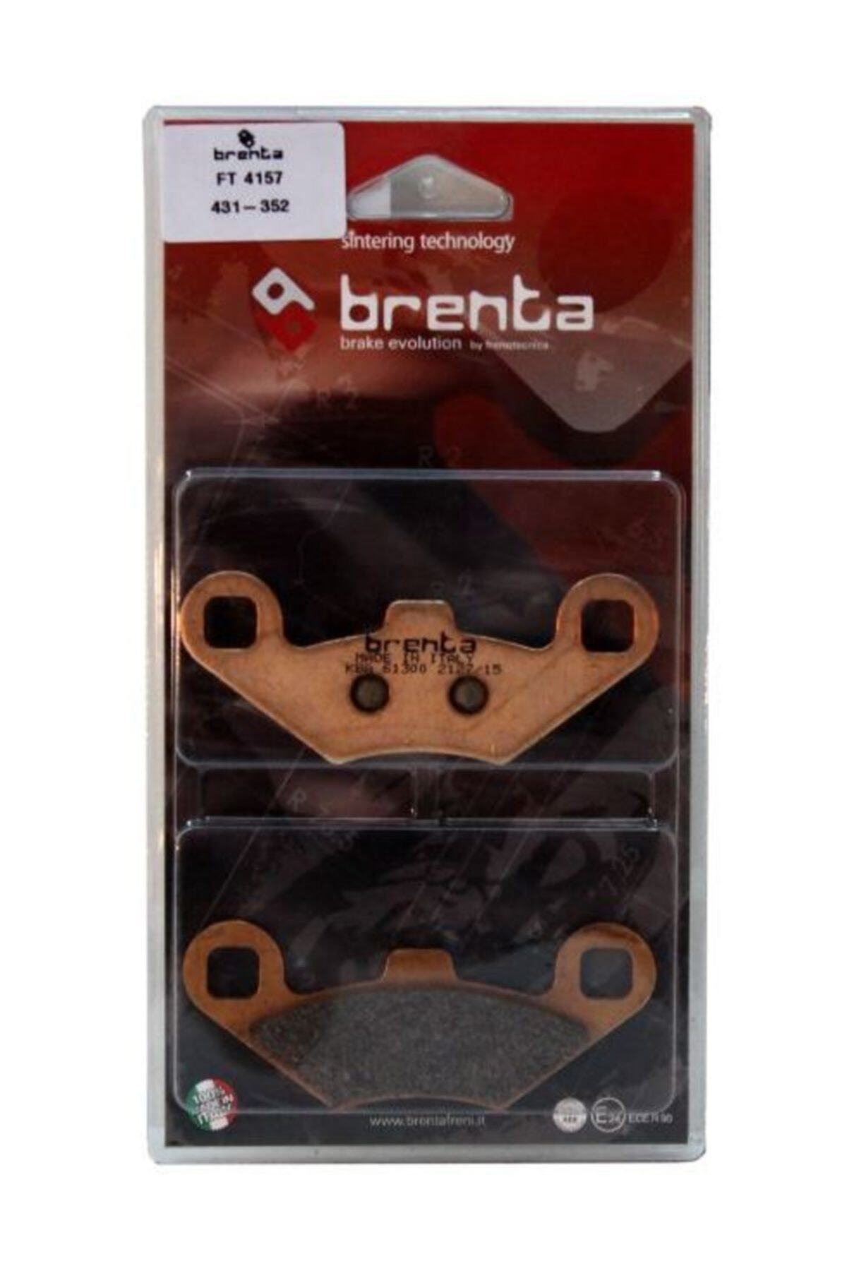 Brenta Polaris 500 Sportsman Disk Sinter Metal Fren Ön Balata (2001)
