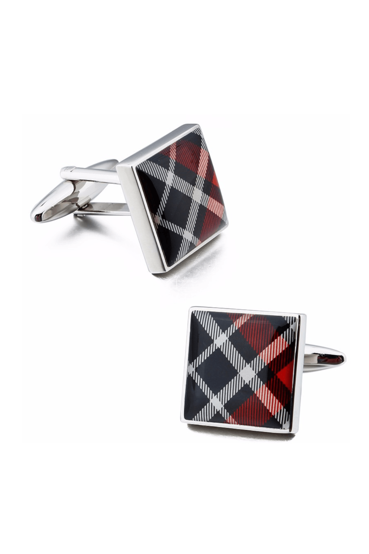 Omark Cotton Red Scottish Kol Düğmesi BCGHRTX8
