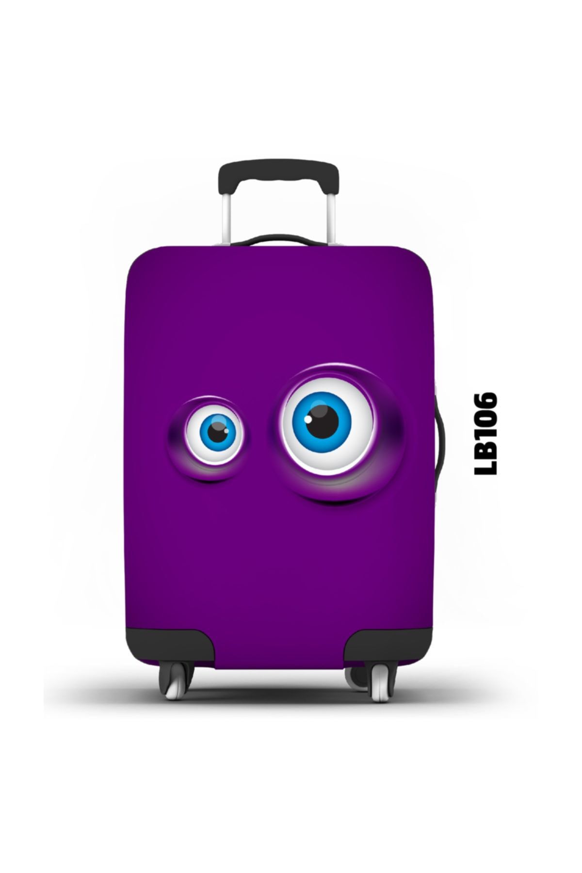 LUGGBAG Desenli Unisex Valiz Kılıfı Lb106