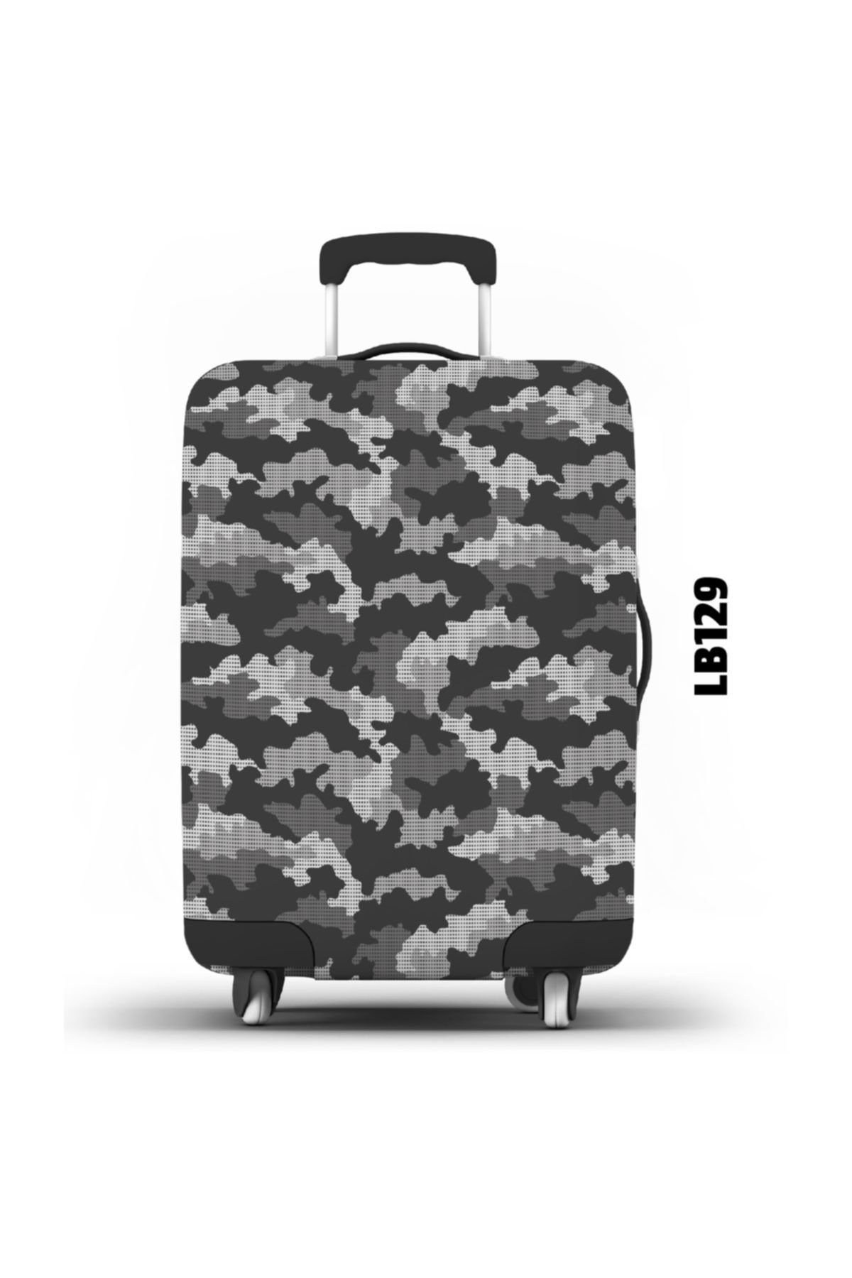 LUGGBAG Desenli Unisex Valiz Kılıfı Lb129 L