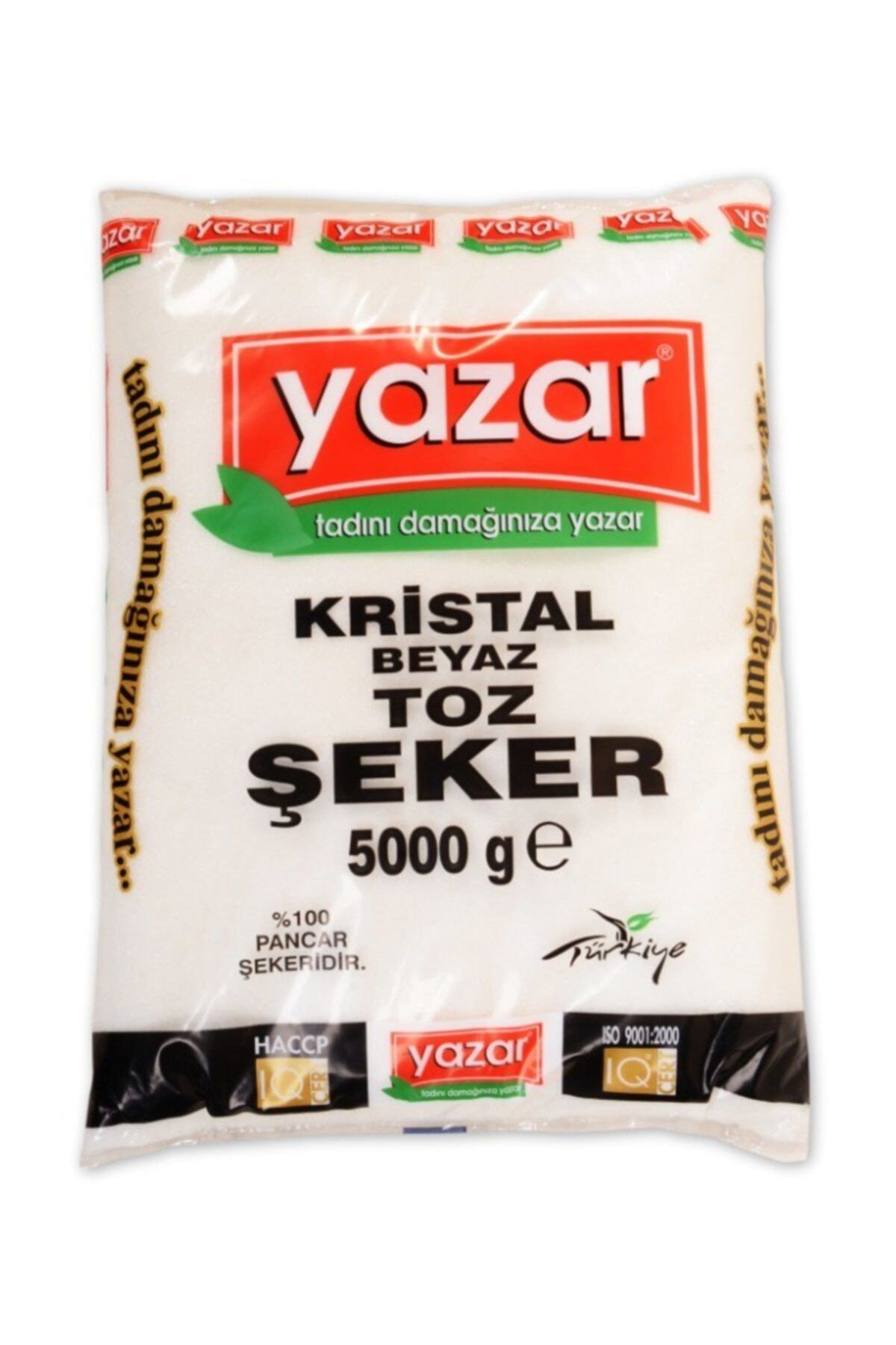 YAZAR Toz Şeker Krıstal 5000gr