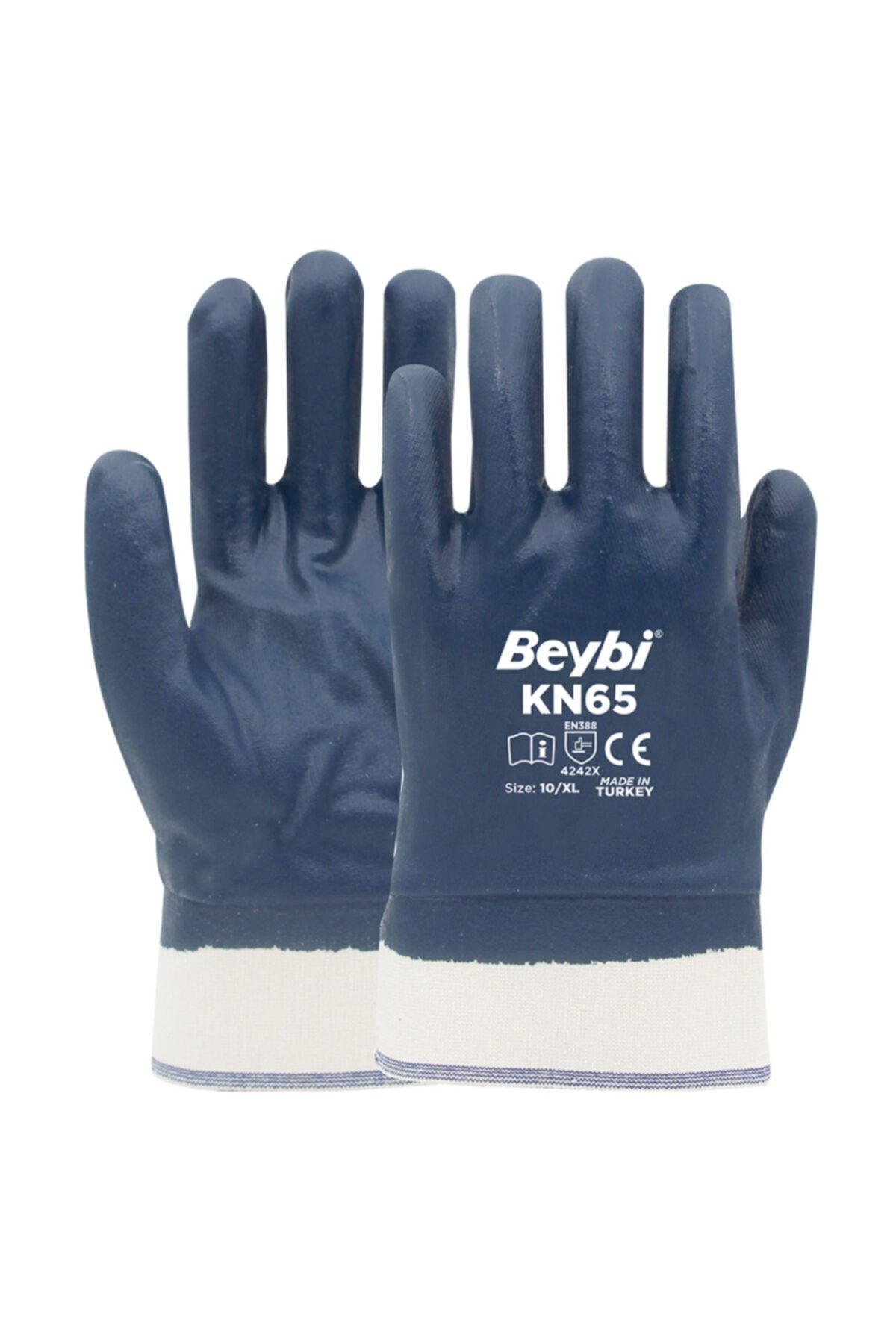 Beybi Kn65 Şardonlu Petrolcü Eldiveni No:10 1 Çift