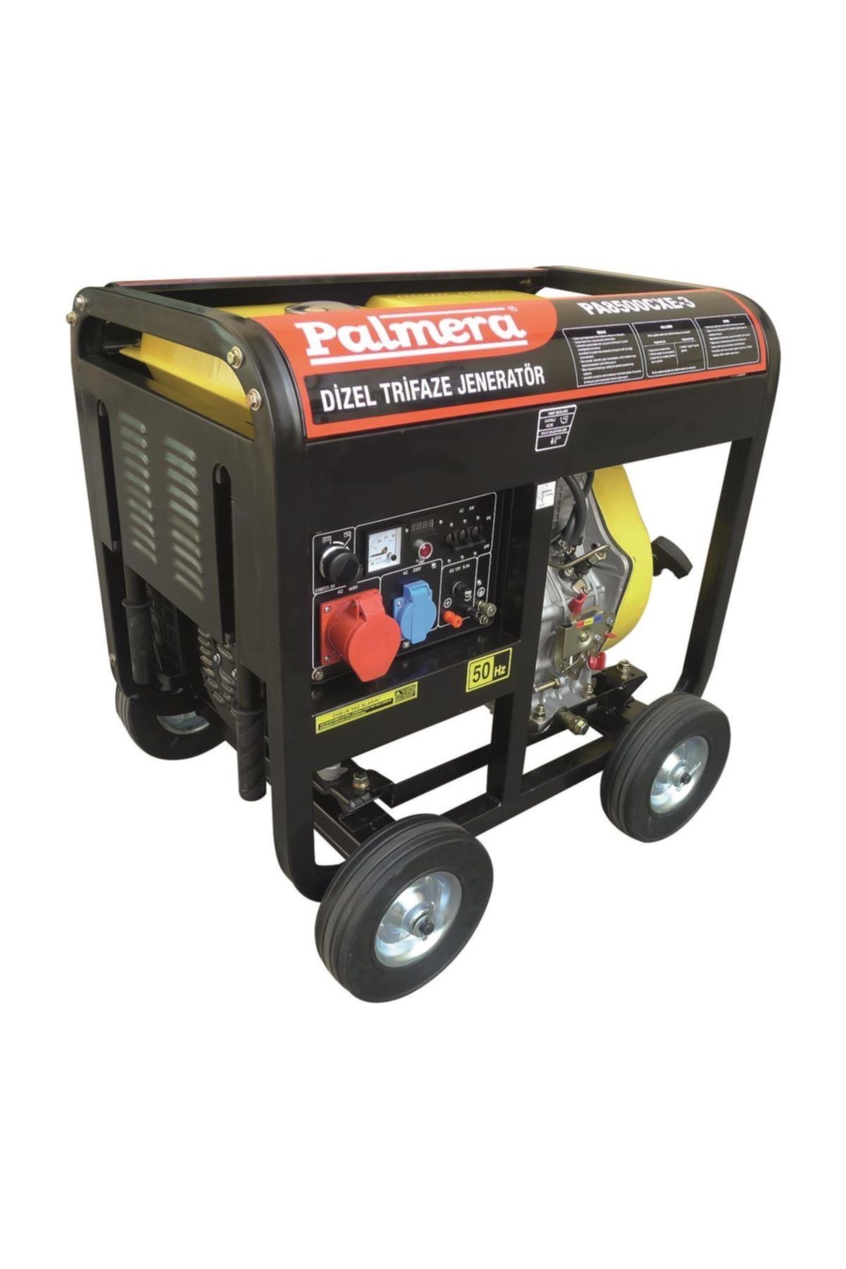 Palmera Jeneratör Dizel 11hp 7kw Trifaze Pa8500cxe-3