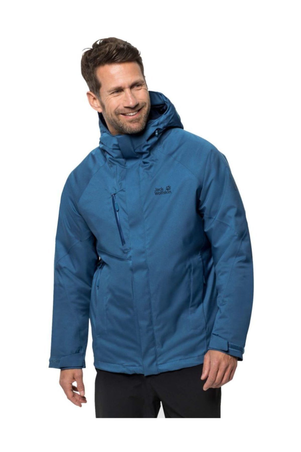 Jack Wolfskin Erkek Lacivert Troposphere Ceket 1111711