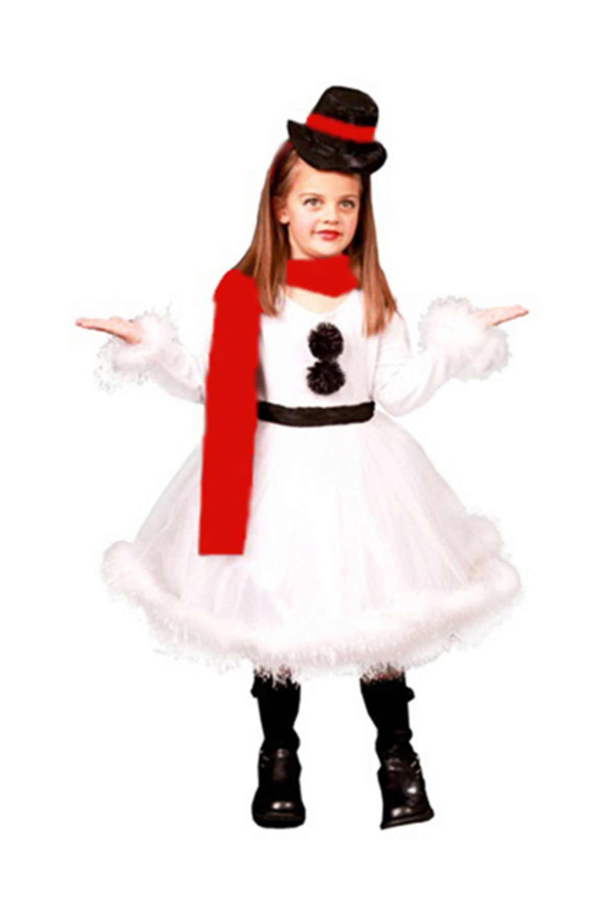 Masal Kostüm Kardan Kız Kostümü