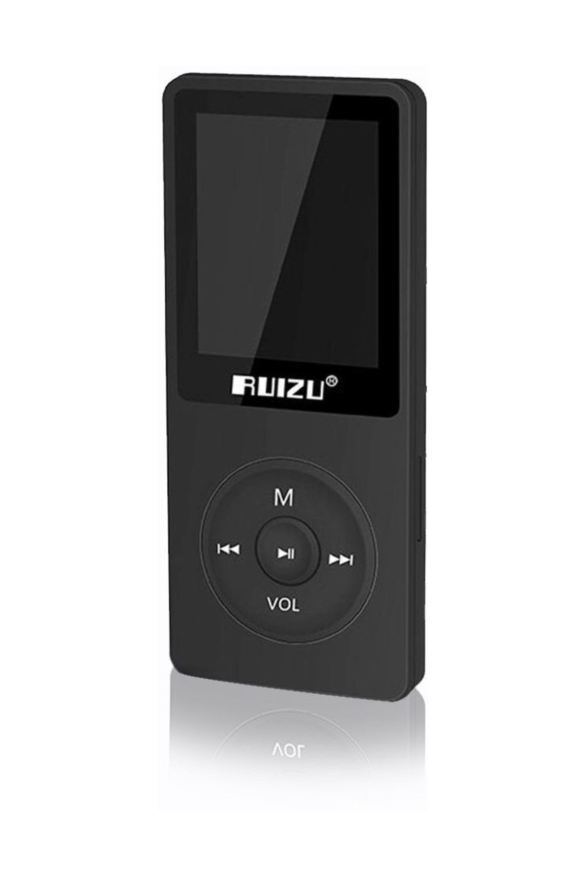 Ruizu X02 Ultra Ince Mp3 Çalar 4gb Fm Radyo Siyah