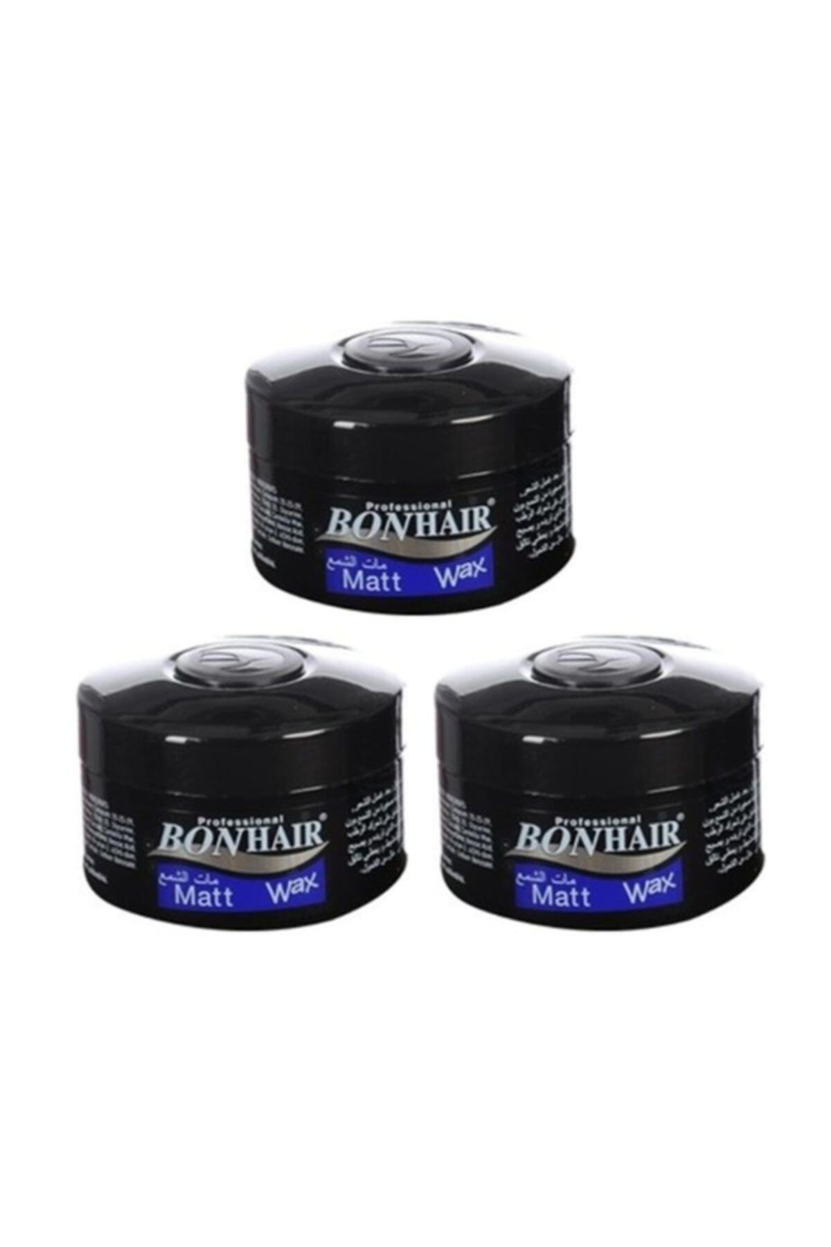 Bonhair Matt Wax 140 Ml X 3 Adet