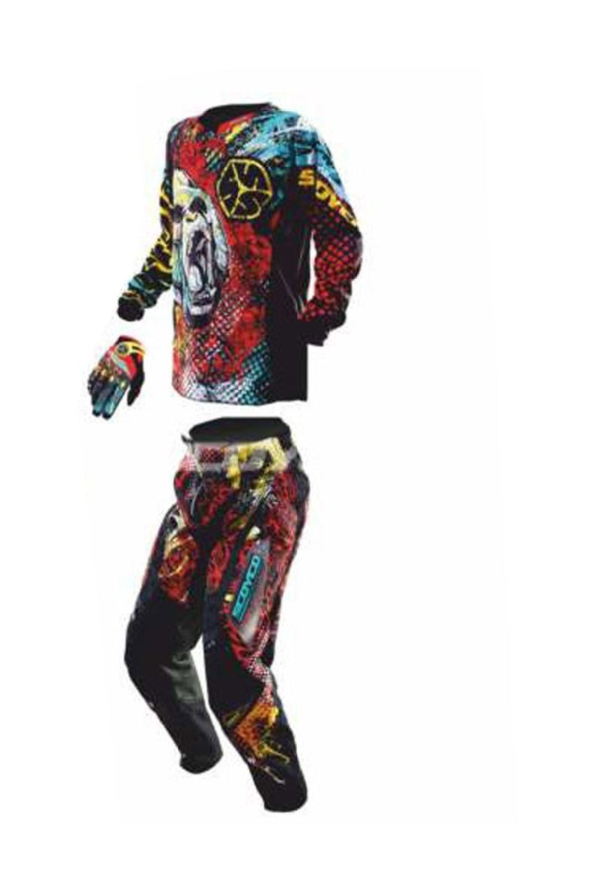 Scoyco Mx-50 Cross Set (pantolon + Jersey+ Eldiven)