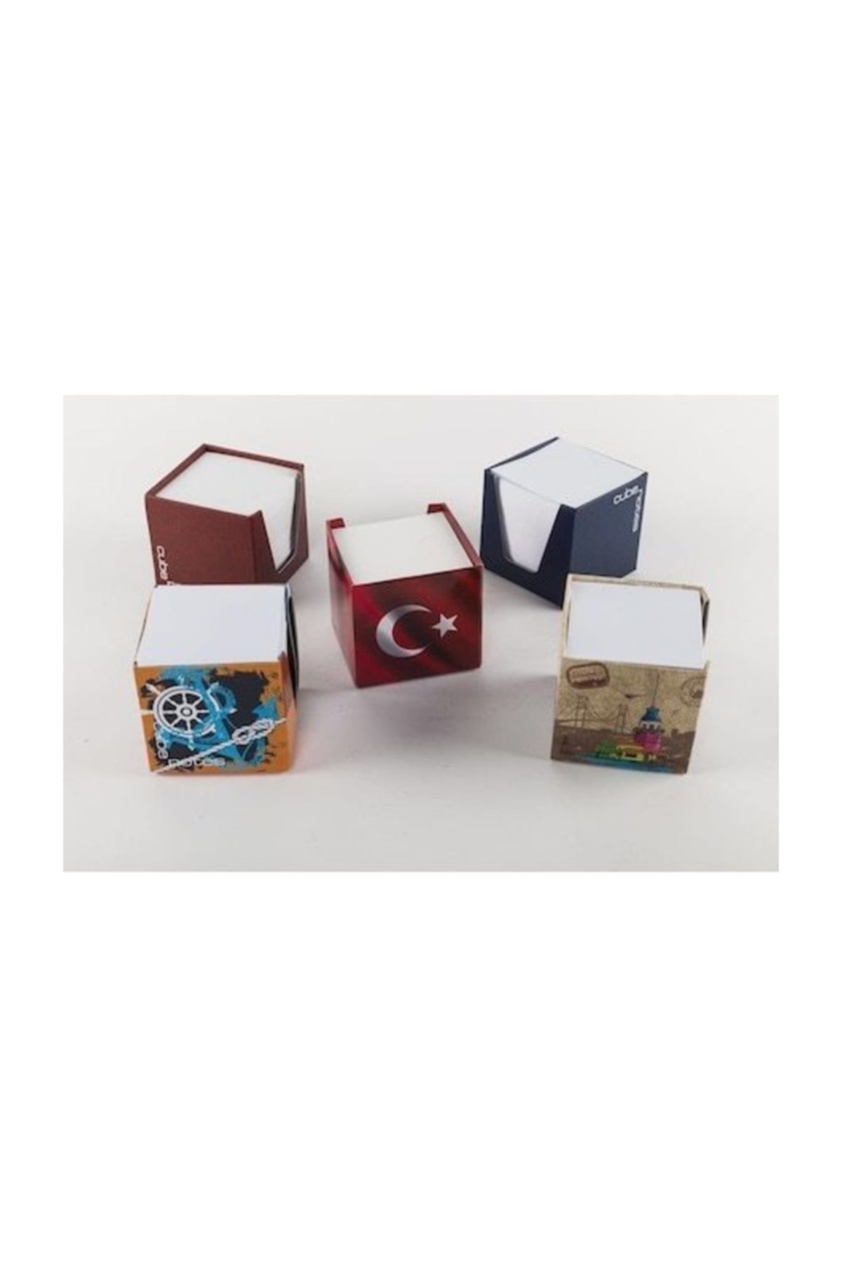 ÖZKAN Küp Blok Not Beyaz 9x9 Cm 500 Yp 24 Adet Kutulu