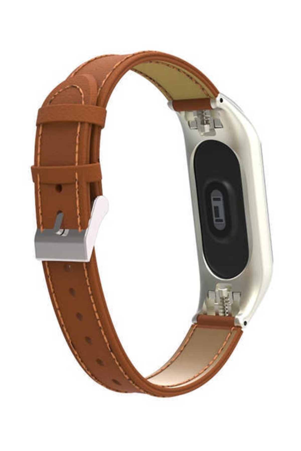 Nezih Case Xiaomi Mi Band 4 Deri Kordon Kahverengi