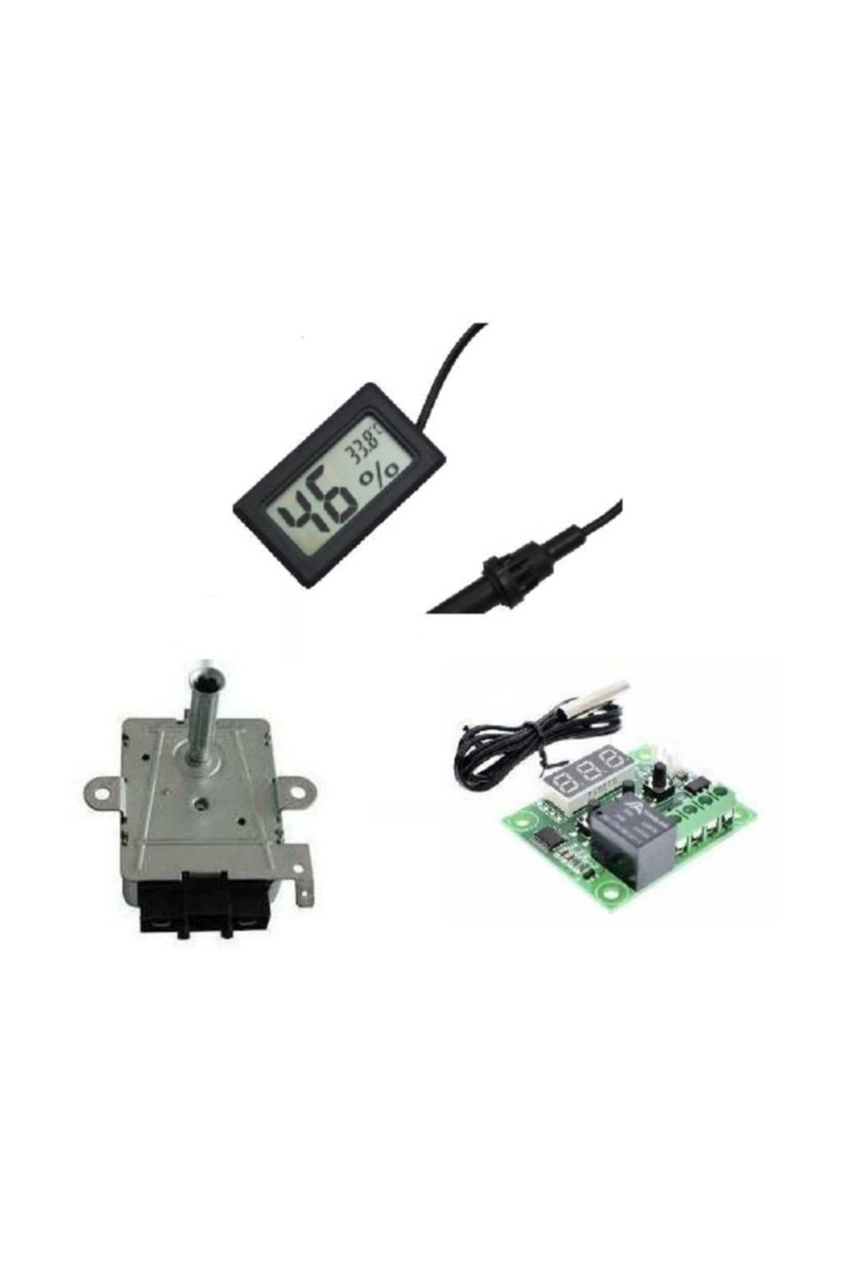 On İki Levha Yayınları Kuluçka Set Nem Ölçer ,termostat, Çevirme Motoru